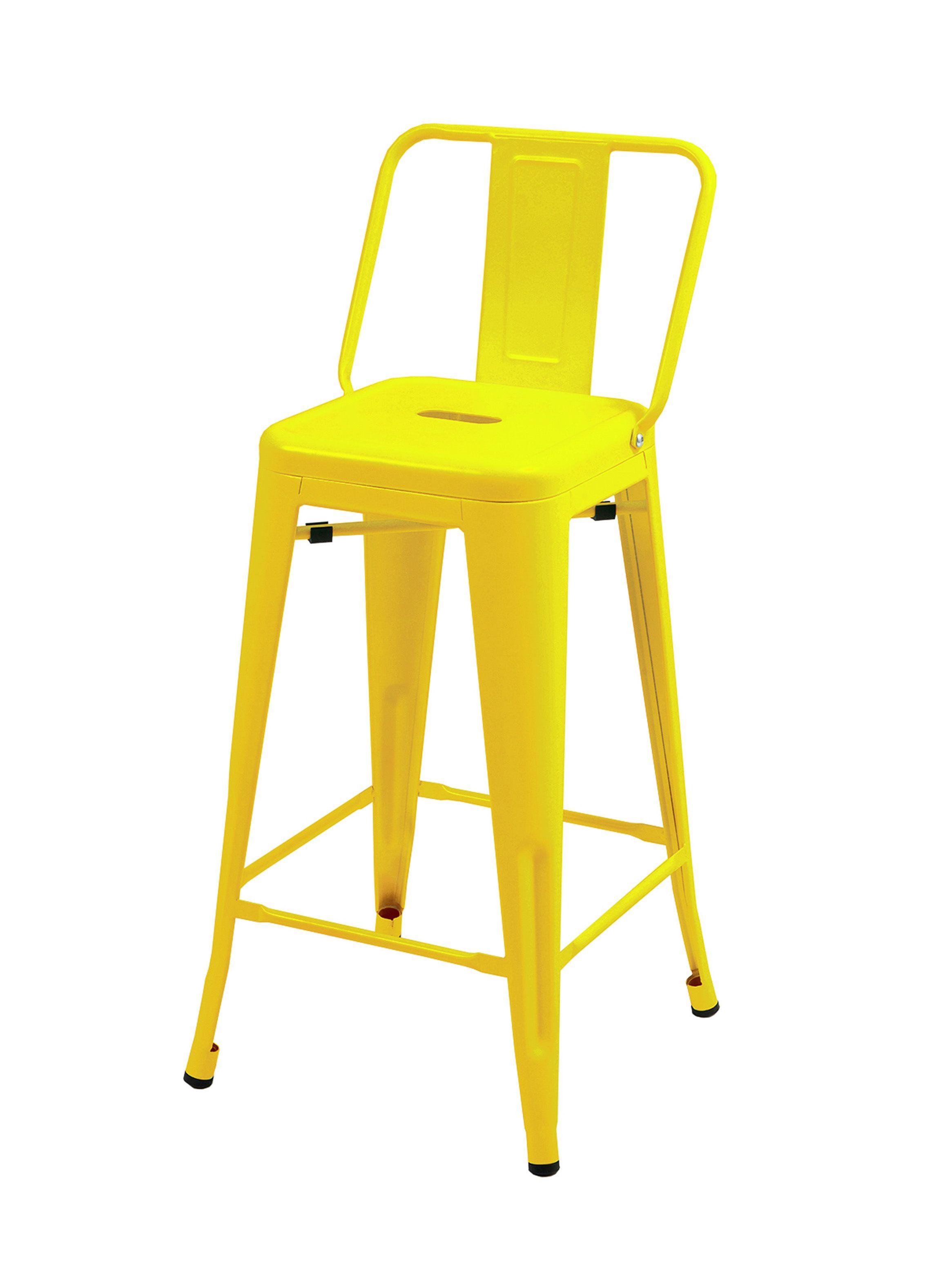 Piso Tólix 101 cm Respaldo Amarillo De Pies A Cabeza Store-2