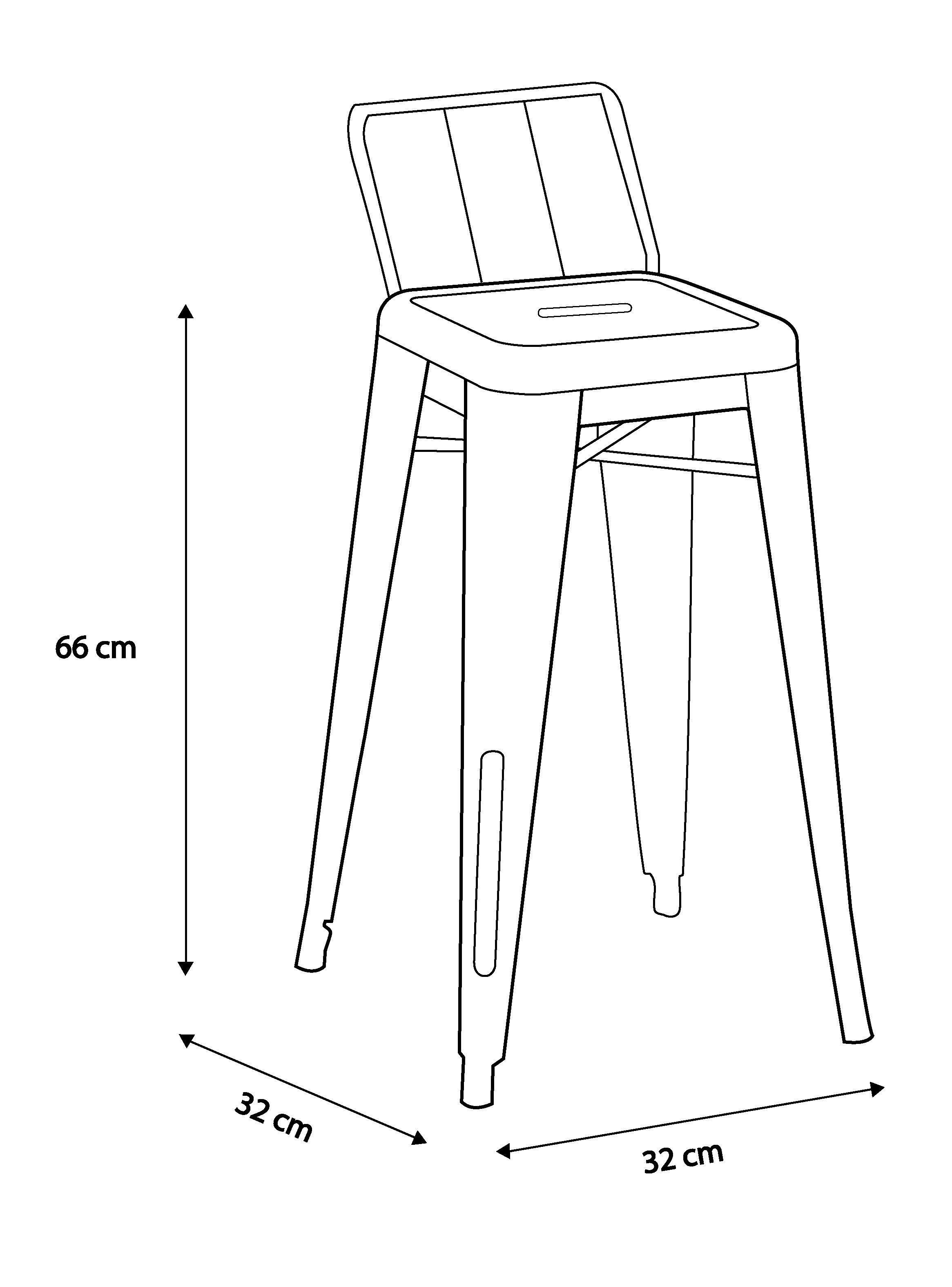 Piso Tolix con Respaldo-3
