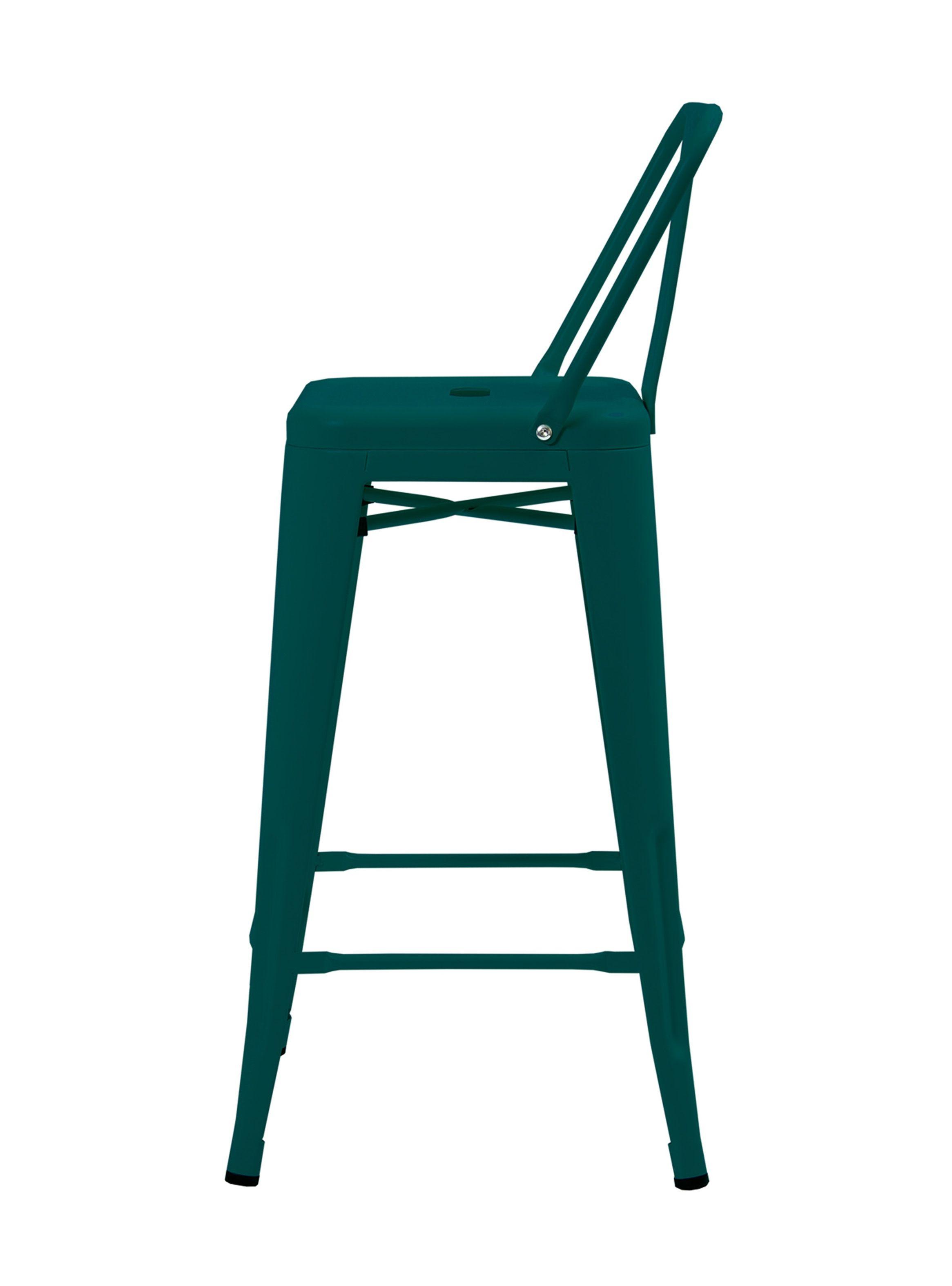 Piso Tólix Respaldo Azul Petróleo De Pies A Cabeza Store-3