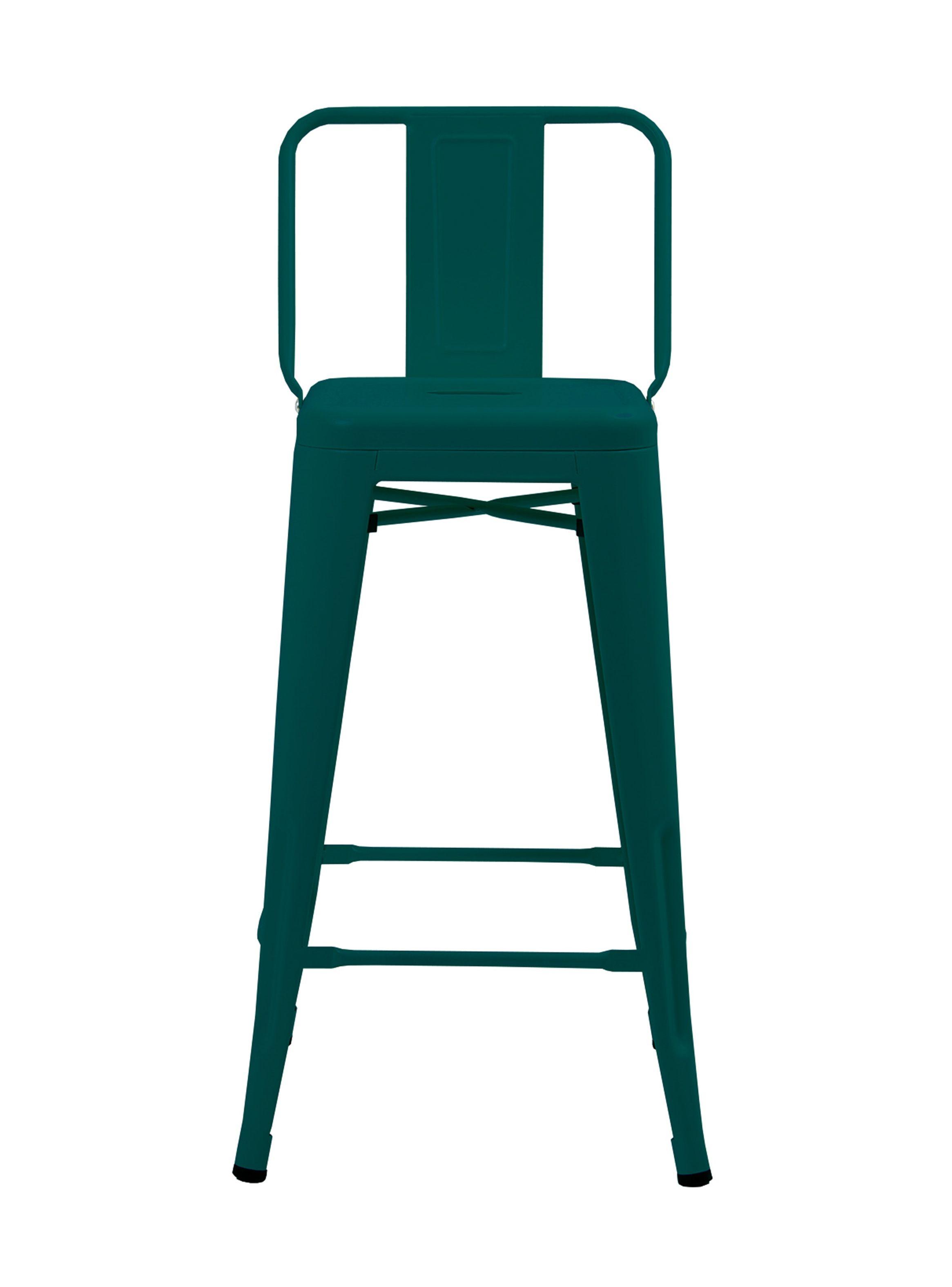 Piso Tólix Respaldo Azul Petróleo De Pies A Cabeza Store-0