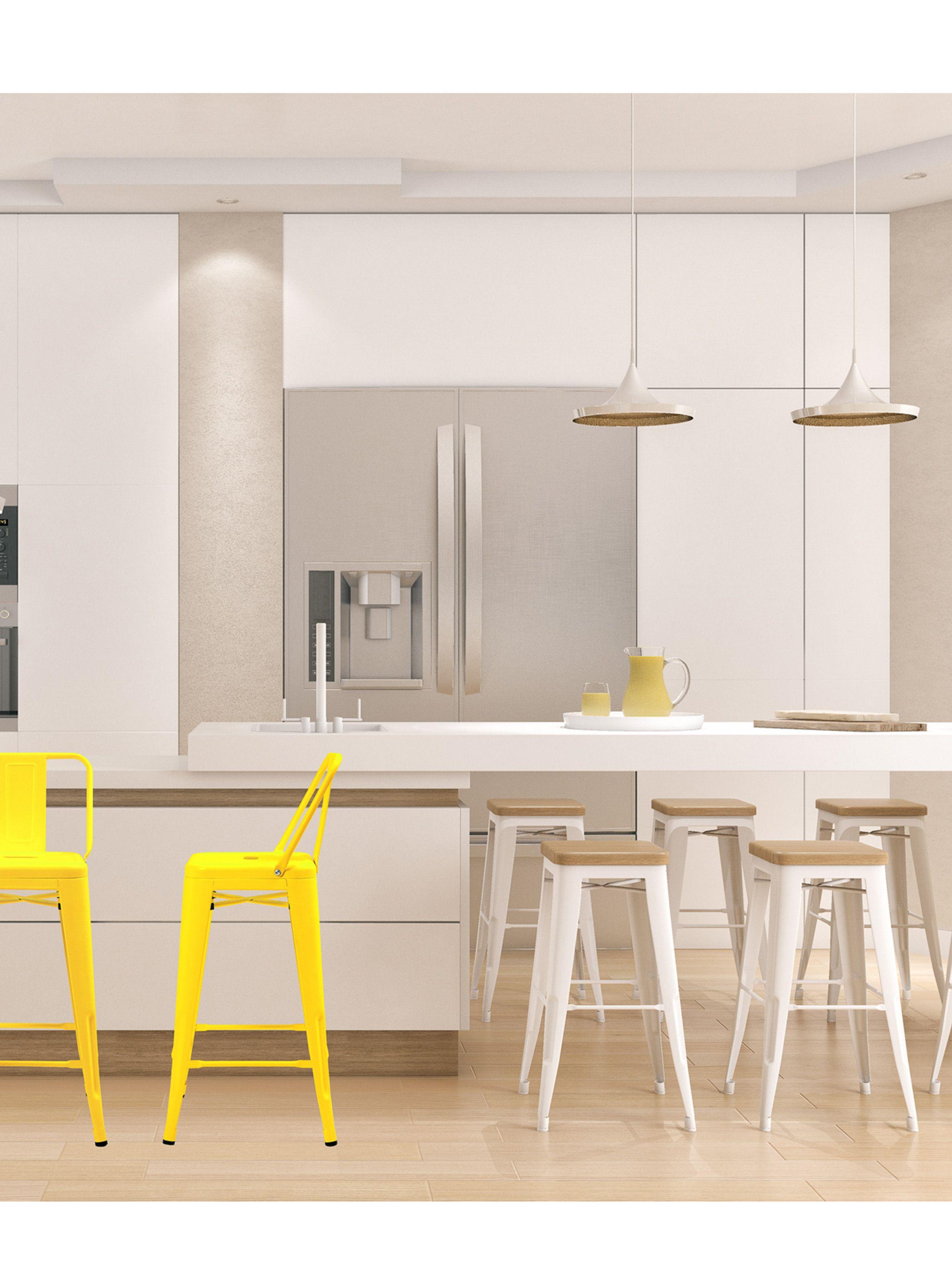 Piso Tólix 91 cm Respaldo Metal-4