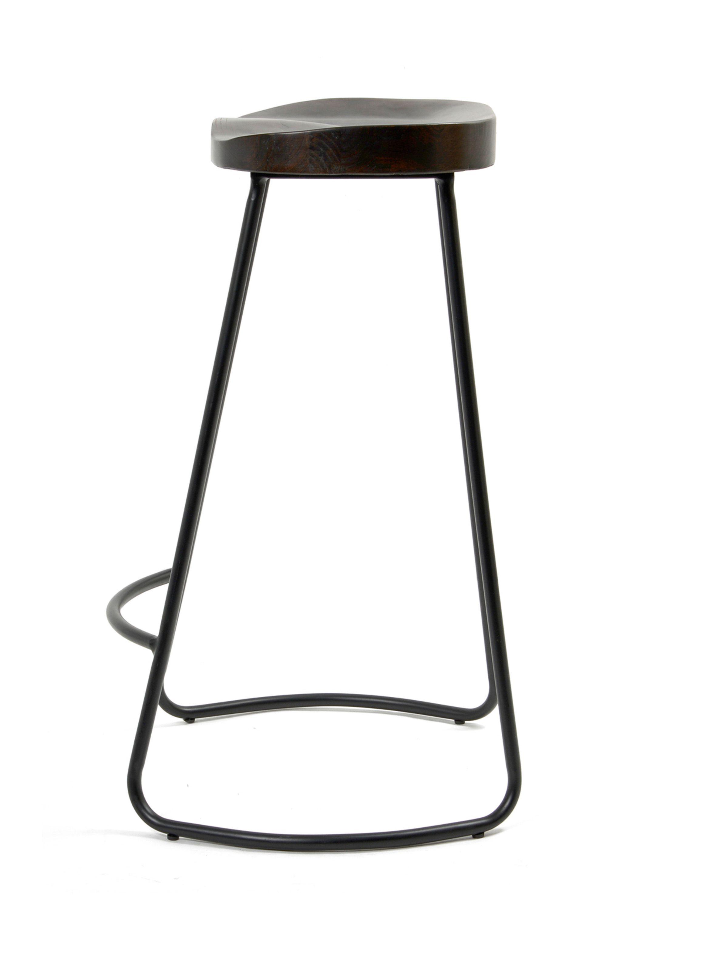 Piso City Fierro Madera Oscura 77 cm De Pies A Cabeza Store-3