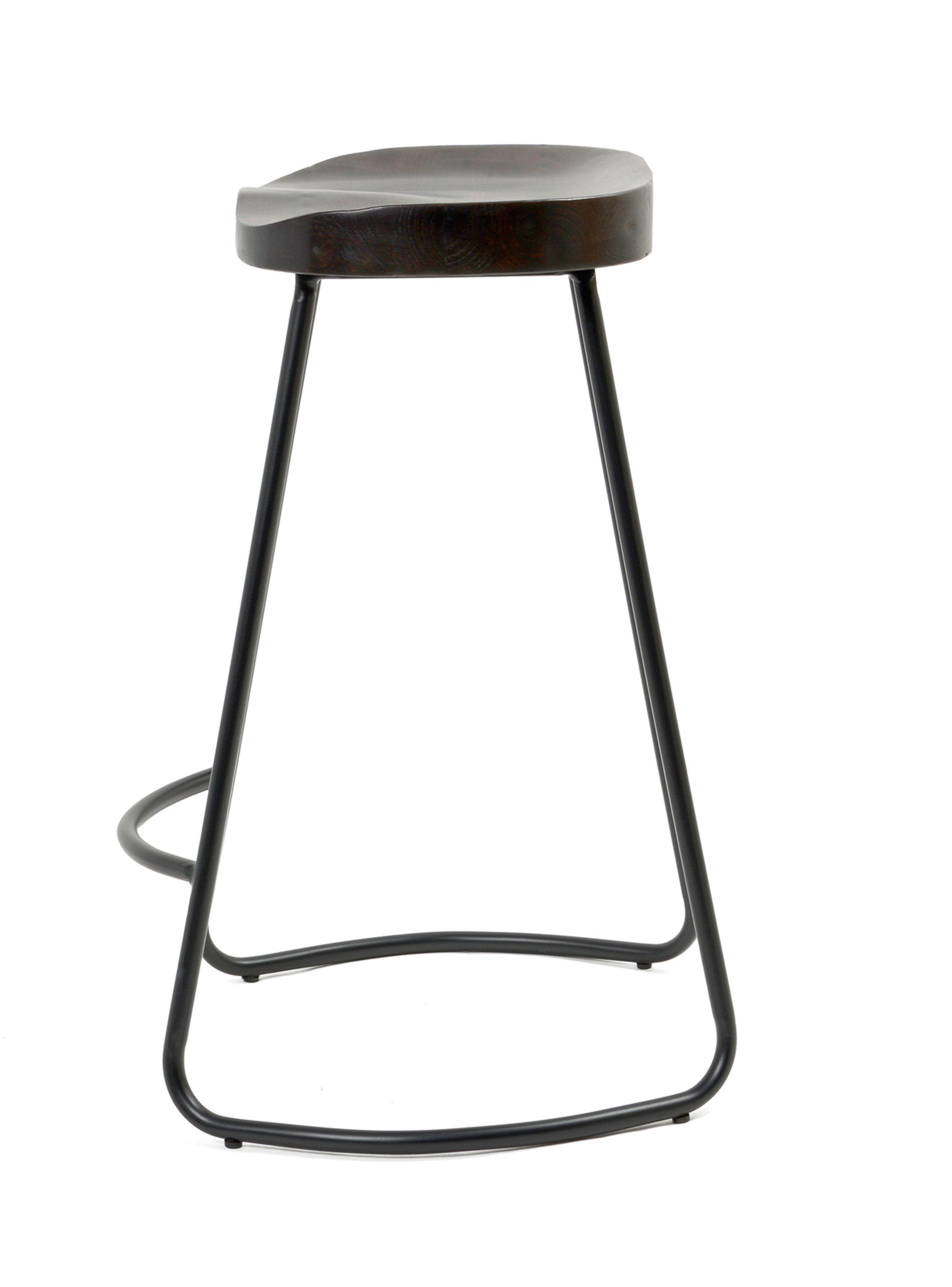 Piso City Fierro Madera Oscura 66 cm De Pies A Cabeza Store-3