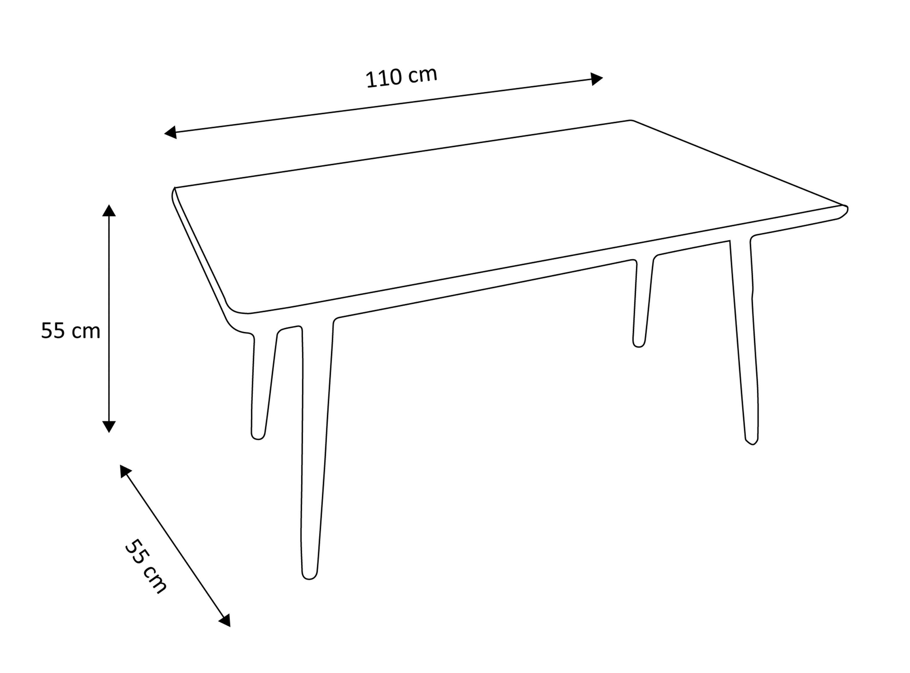 Mesa Eames Rectangular Niño De Pies A Cabeza Store-1