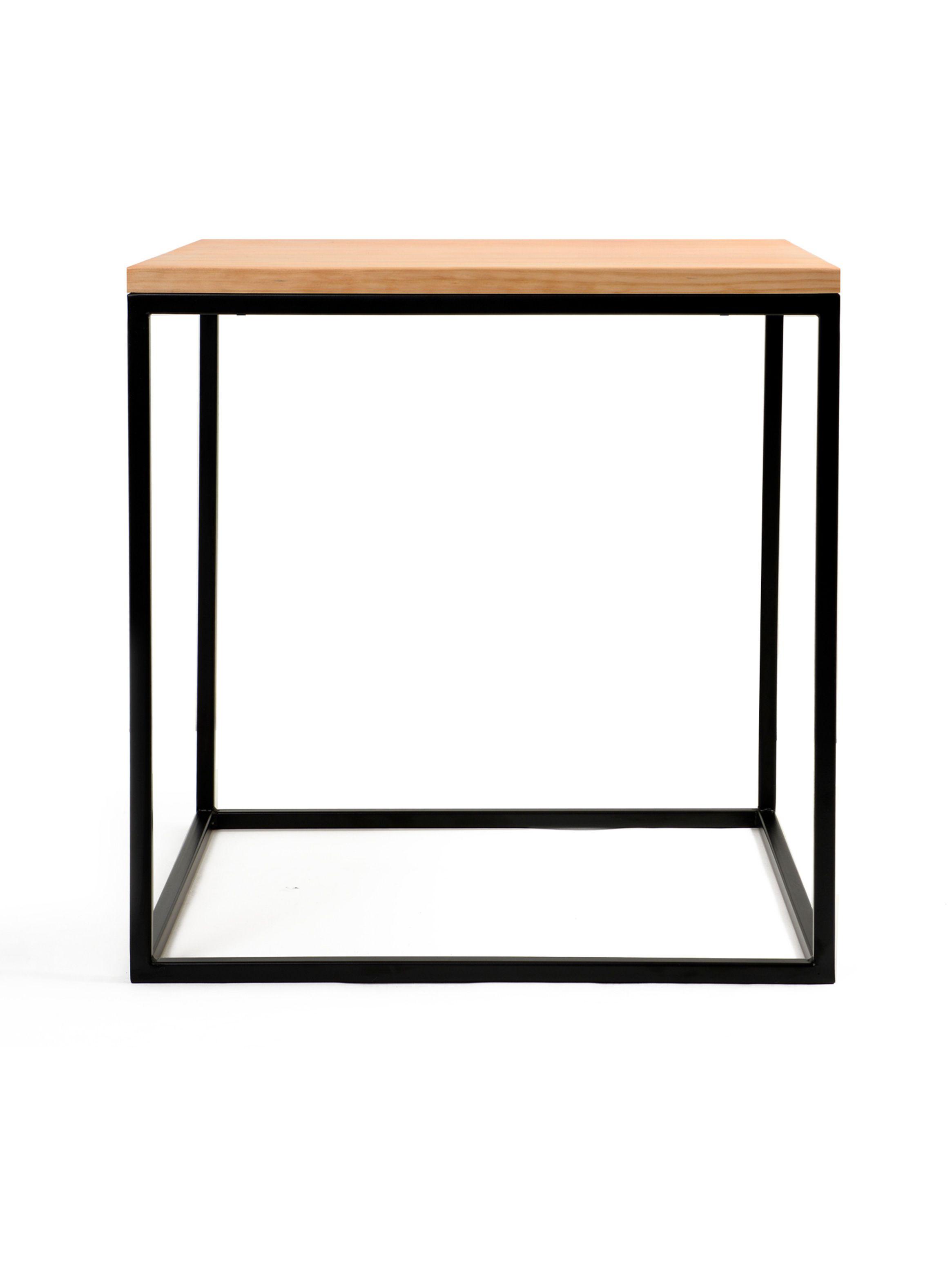 Mesa De Pies A Cabeza Store de Centro Cubo Pino-3