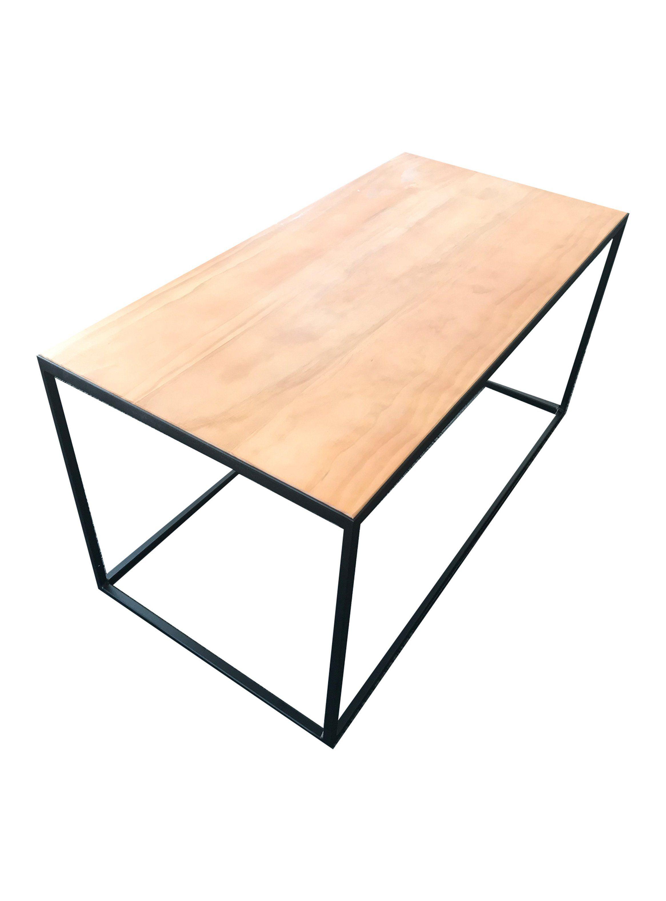 Mesa De Pies A Cabeza Store de Centro Café 100x50x50cm-0
