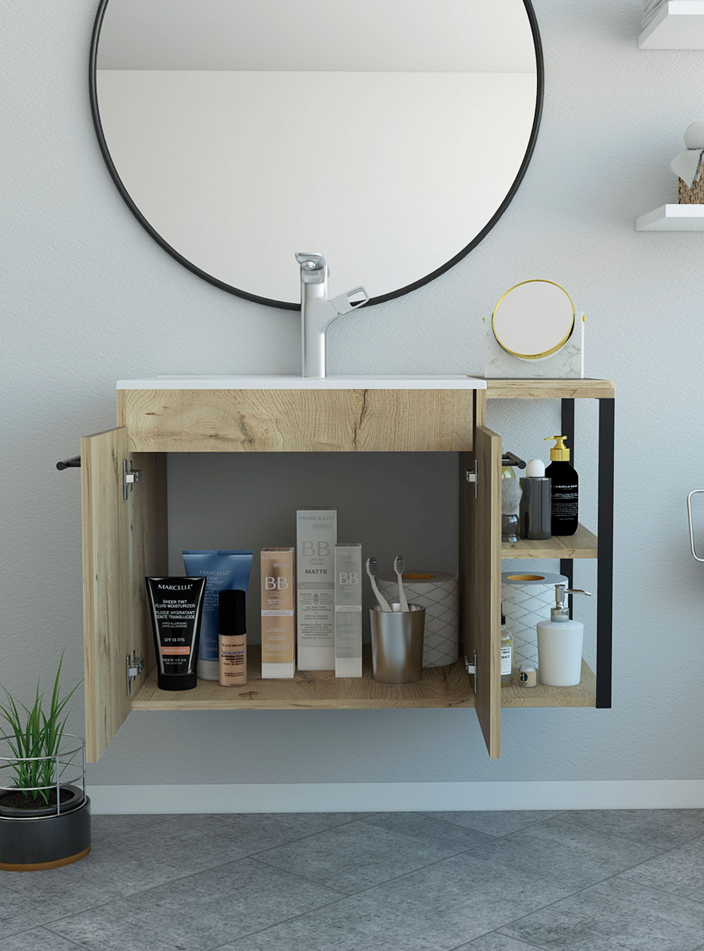 Mueble Lavamanos Khari 80 cm Flotante Duna TuHome-2