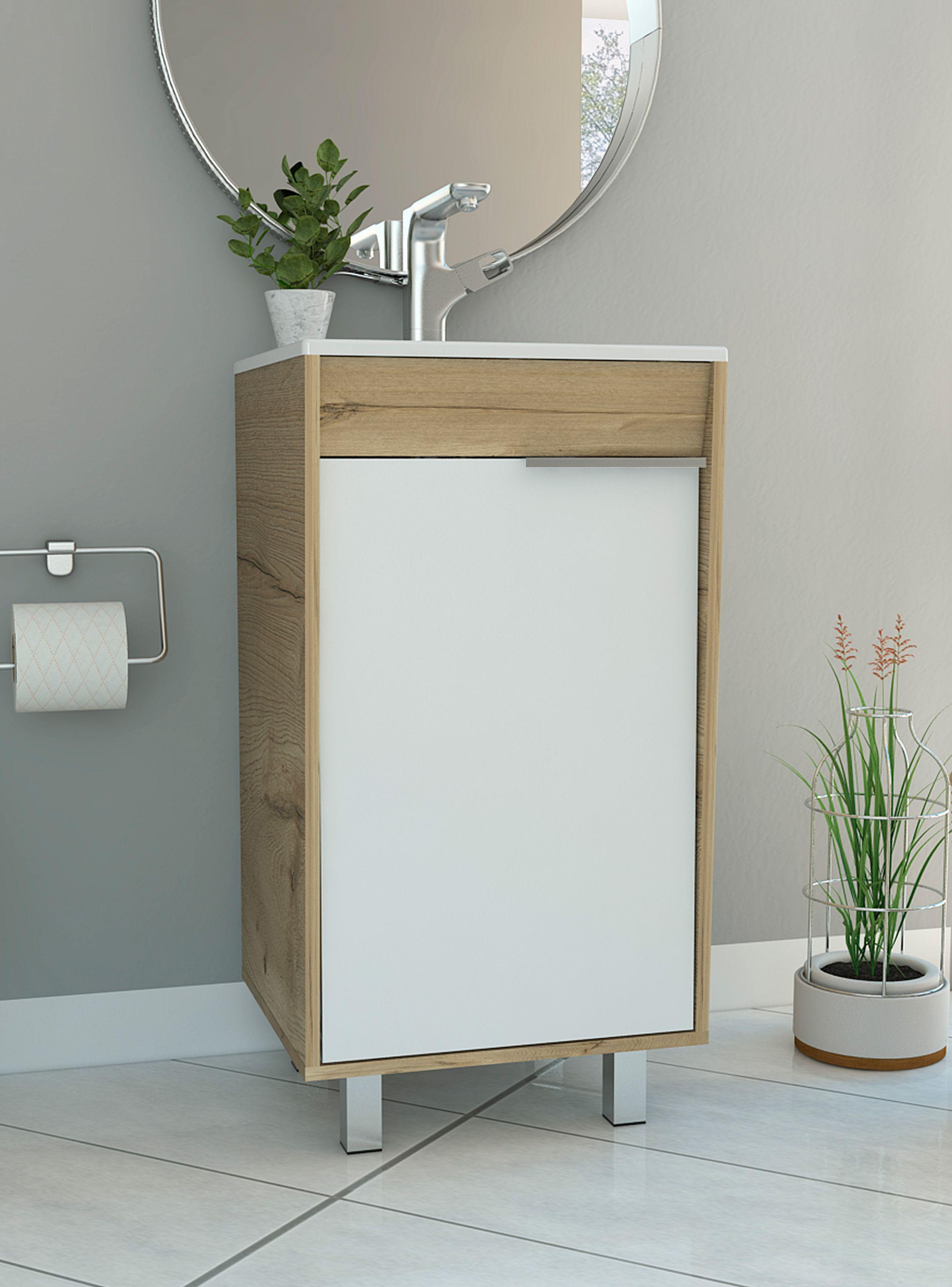 Mueble Lavamanos Carter Duna Blanco-4