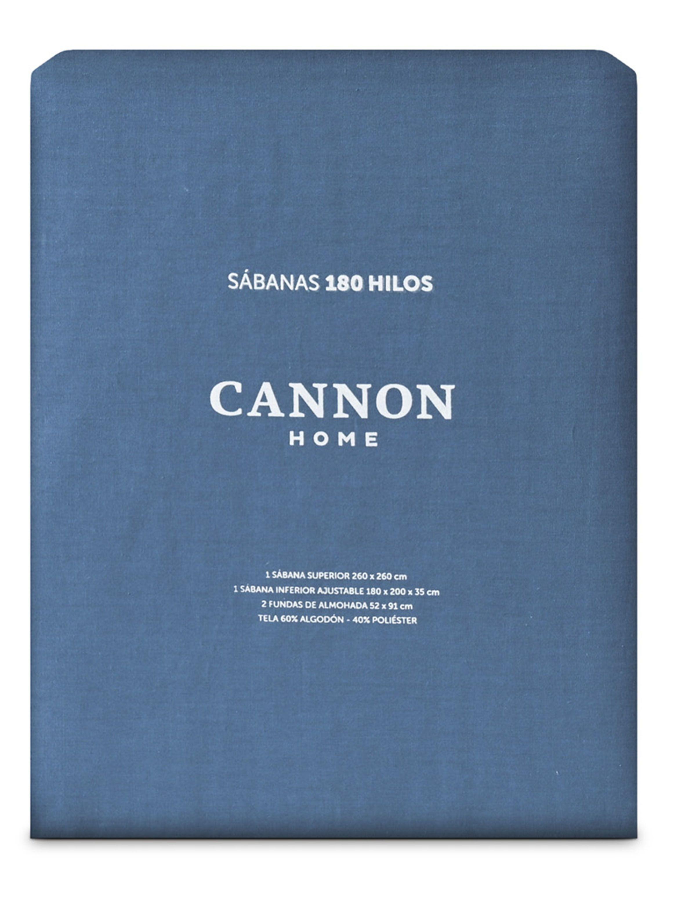 Juego de Sábanas Navy 1.5 Plazas 180 Hilos-3