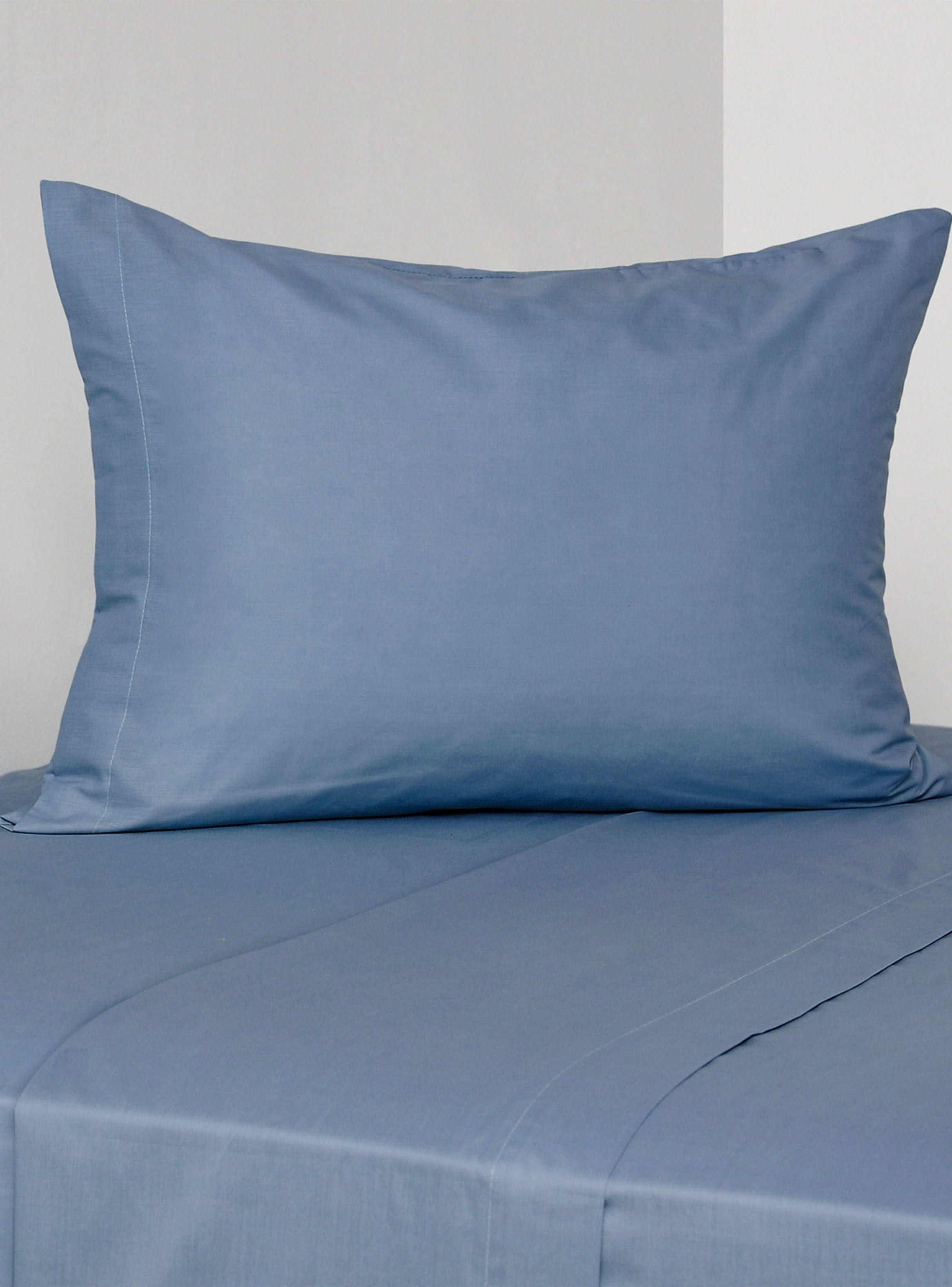 Juego de Sábanas Navy 1.5 Plazas 180 Hilos-0