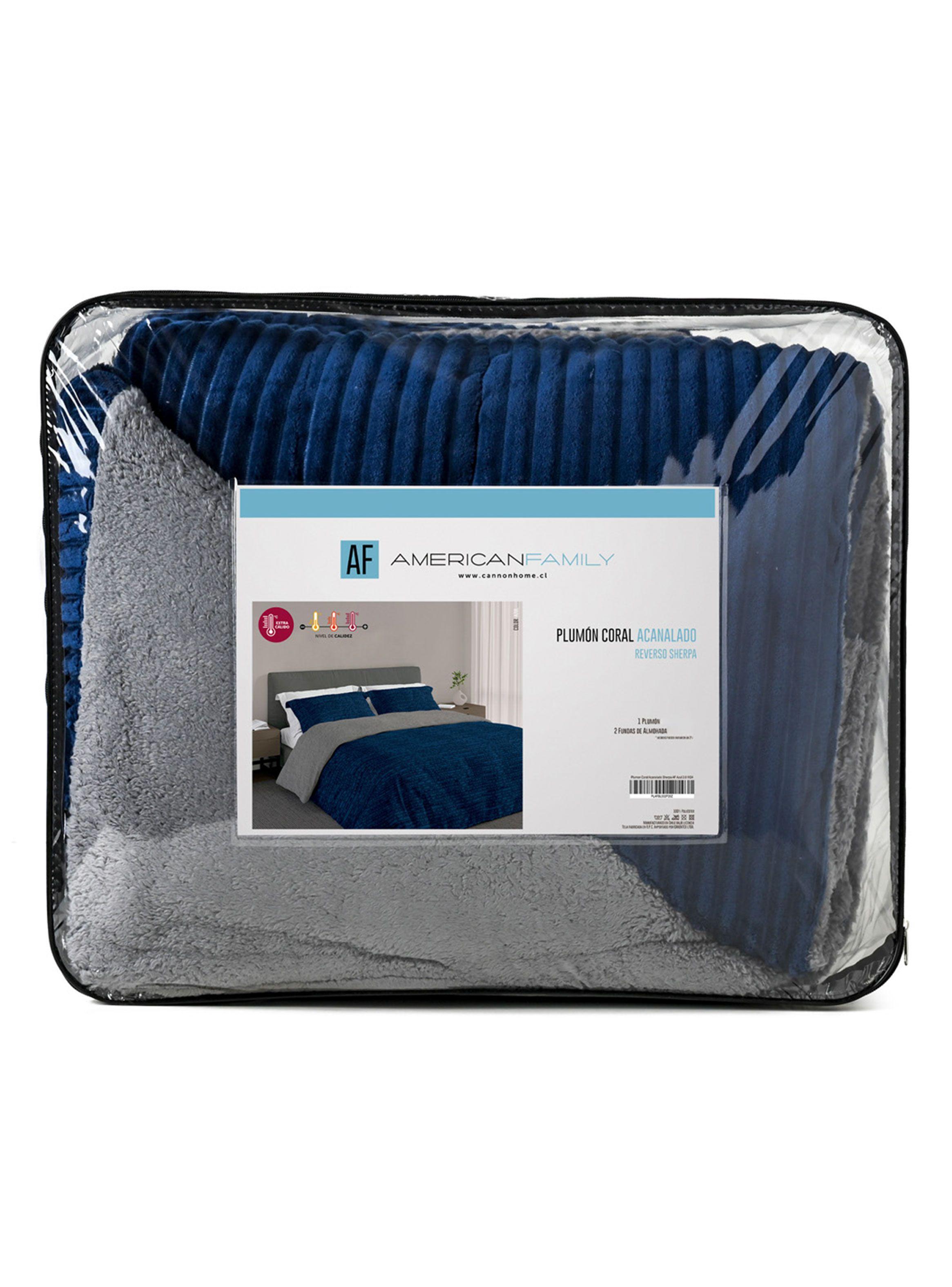 Plumón Sherpa 1.5 Plazas Azul-4