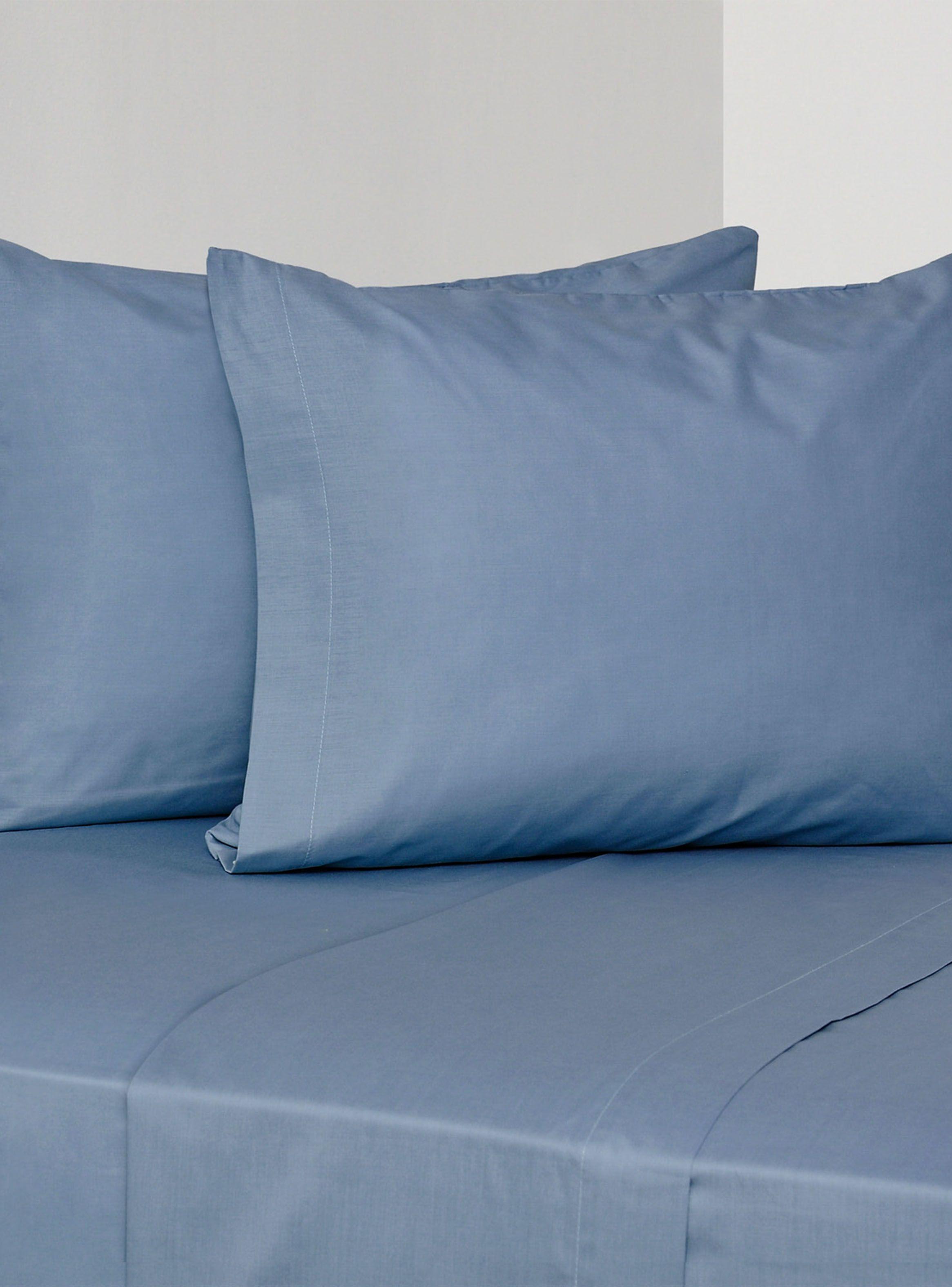 Juego de Sábanas Navy 2 Plazas 180 Hilos-0