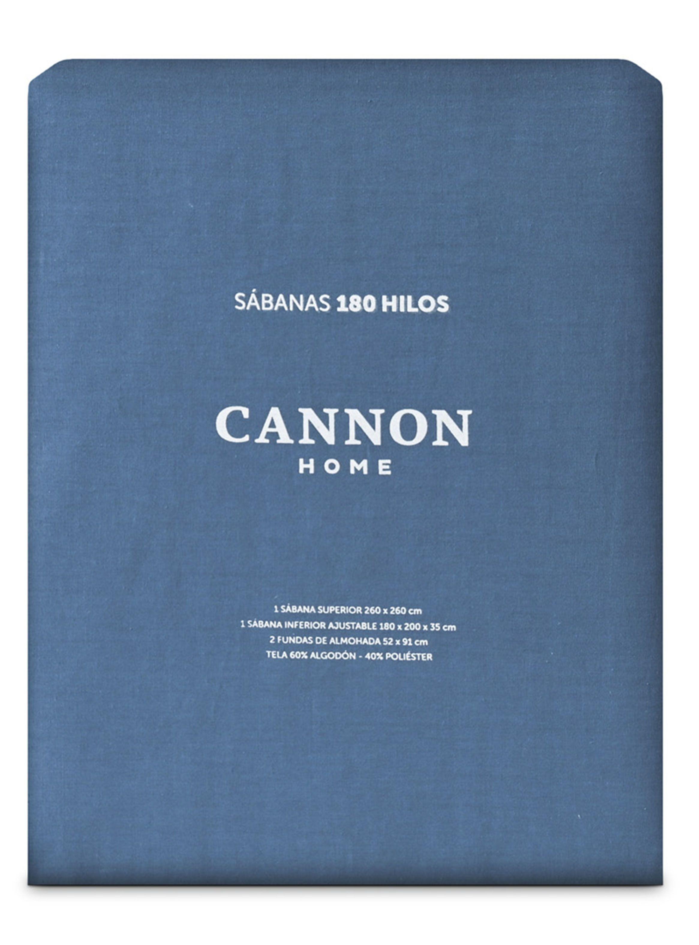 Juego de Sábanas Navy King 180 Hilos-3
