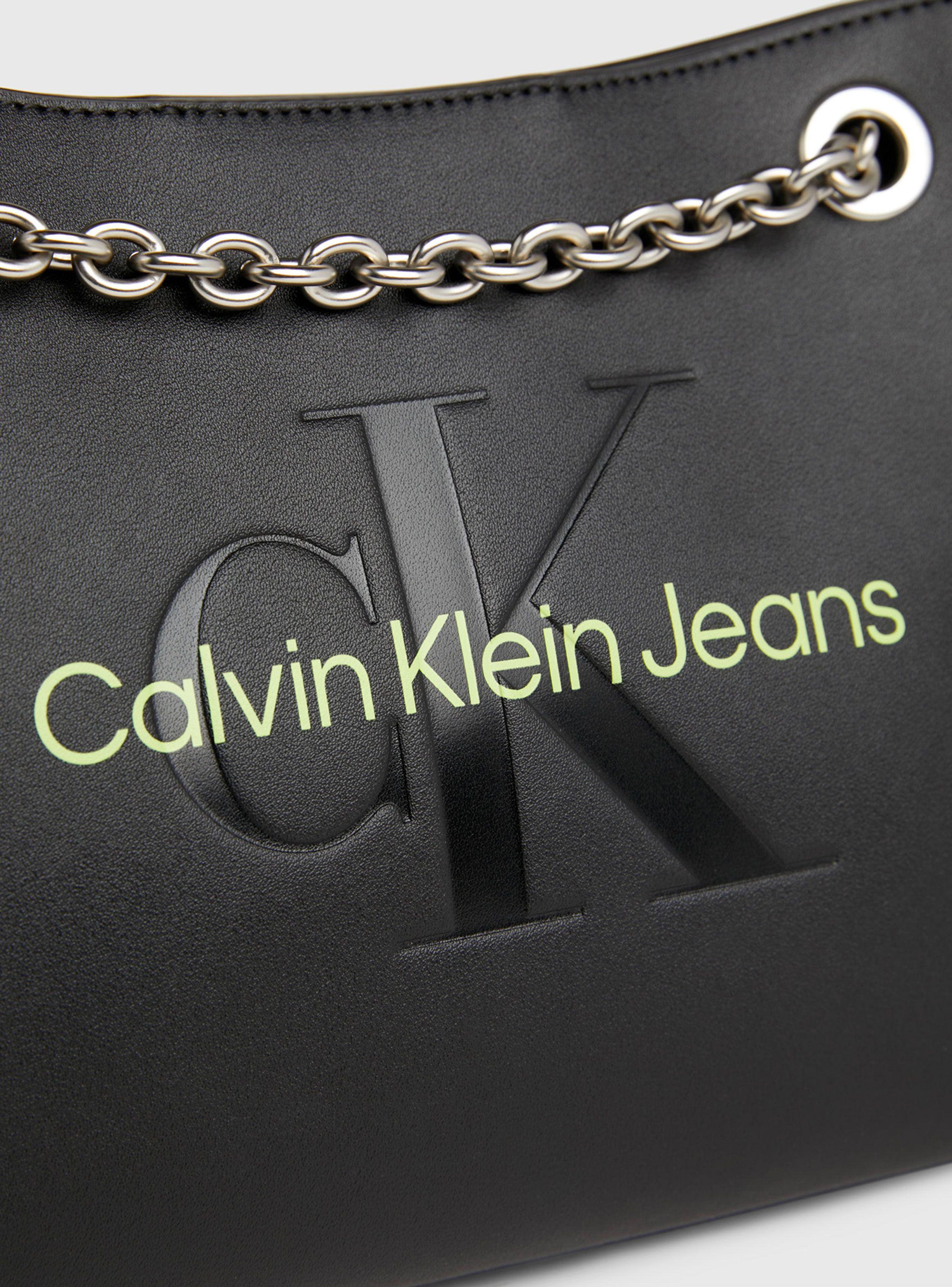 Cartera de Hombro Calvin Klein Negro-3