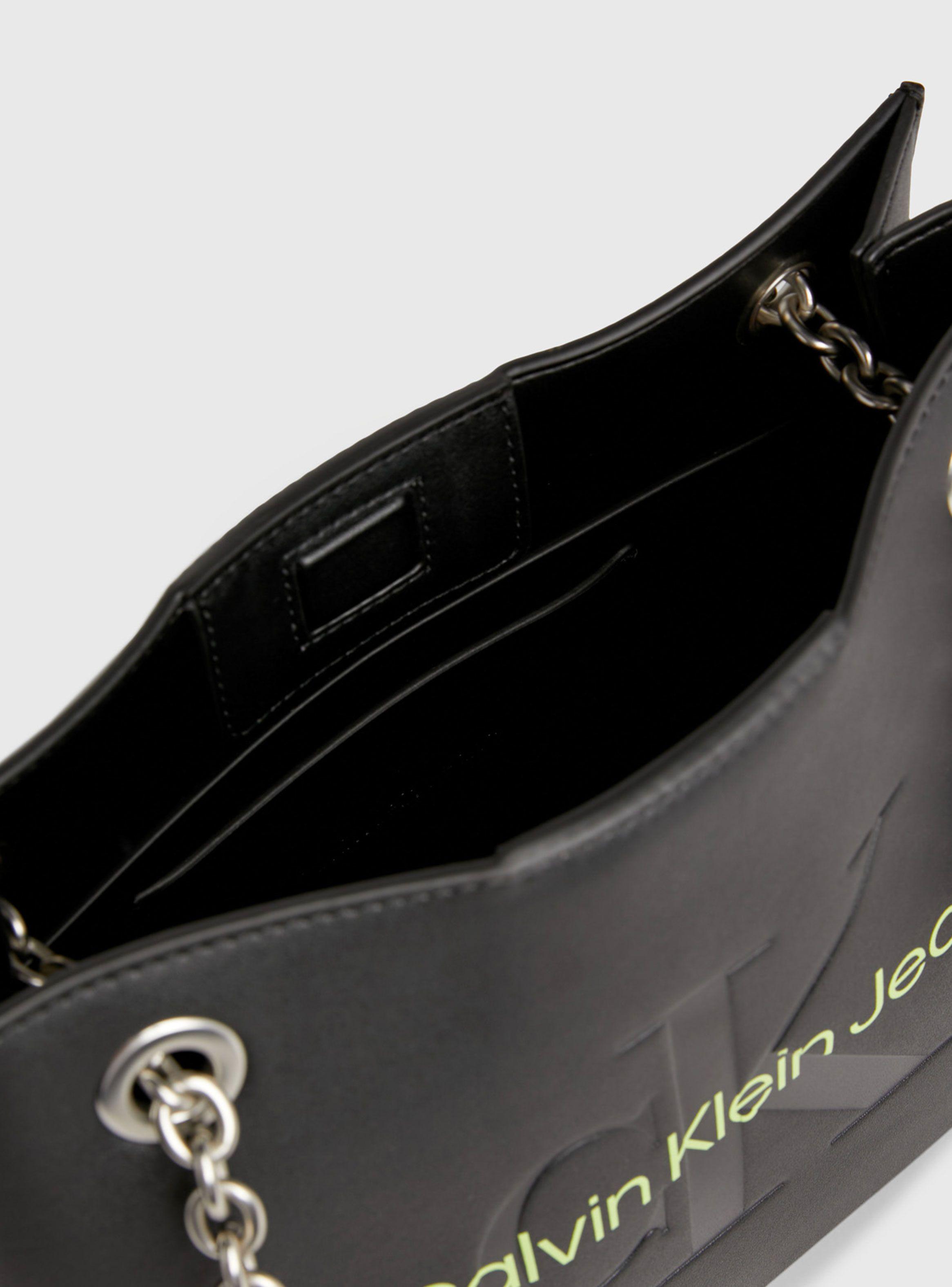 Cartera de Hombro Calvin Klein Negro-2