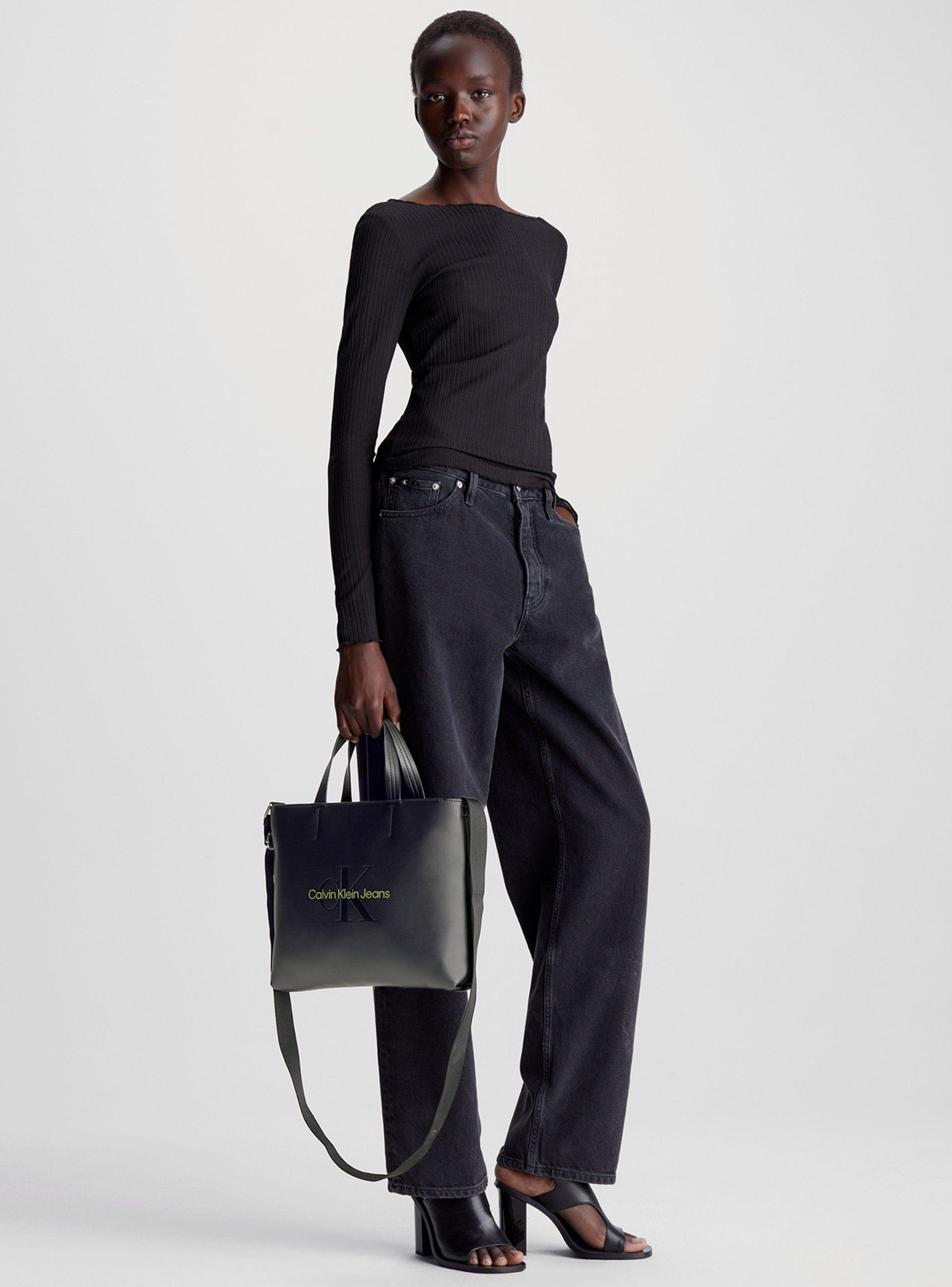 Cartera PU Calvin Klein Negro-4