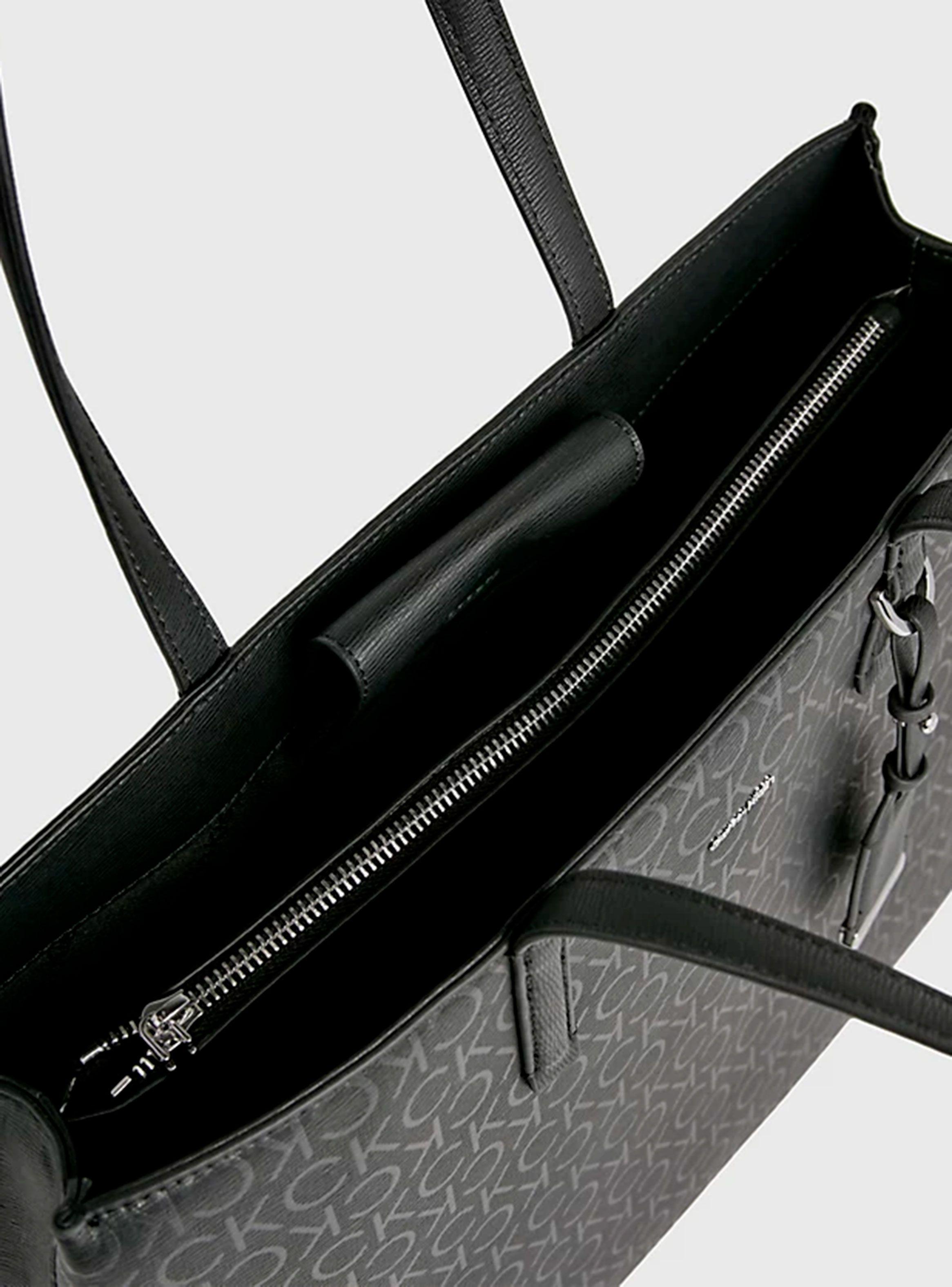 Cartera Poliéster Calvin Klein Negro-2