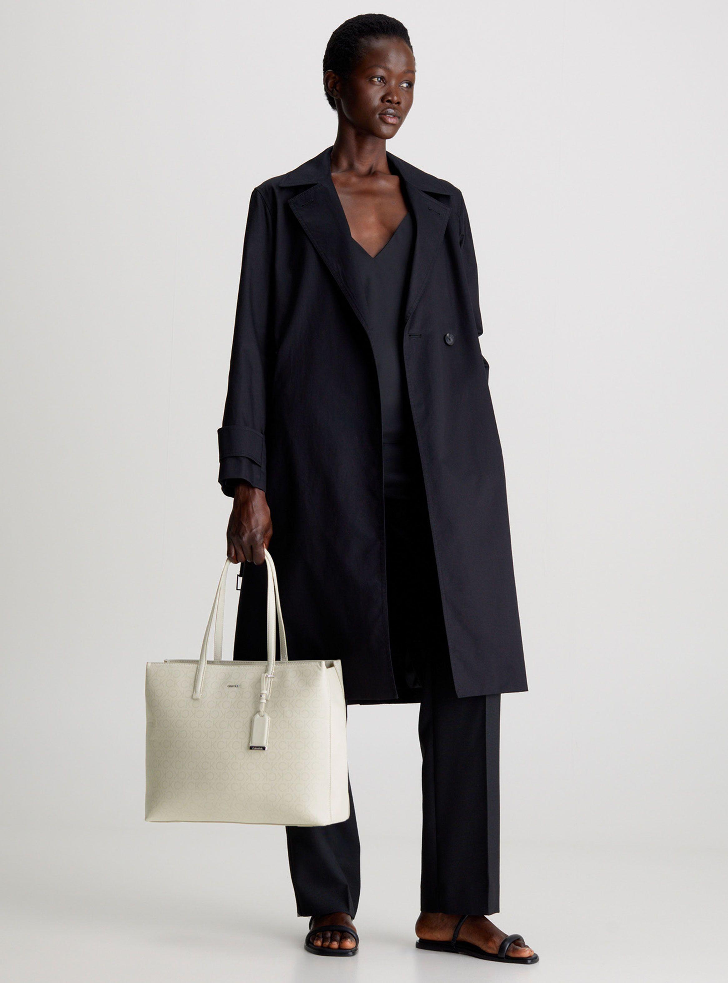 Cartera Calvin Klein Poliéster Beige-4