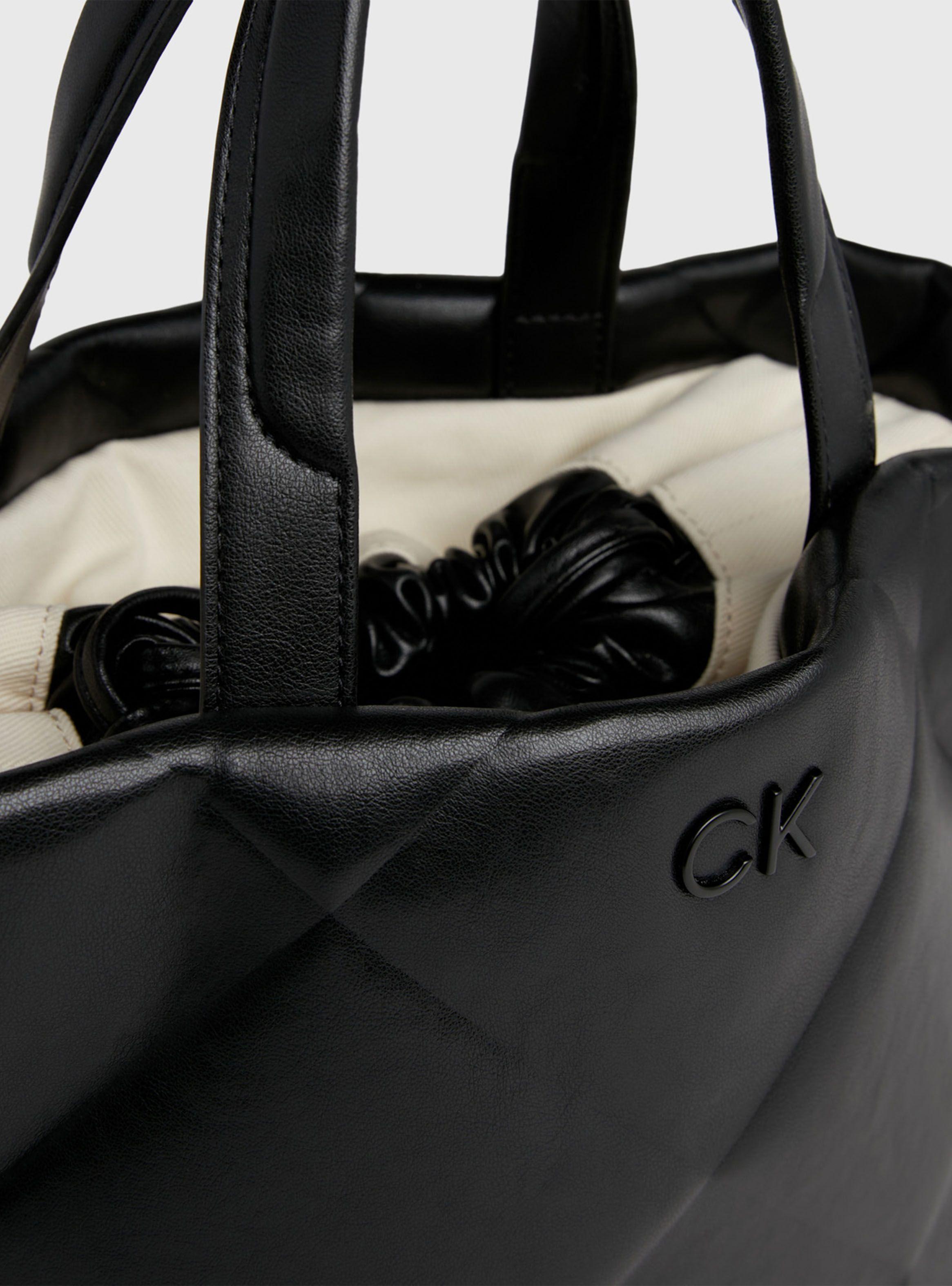 Cartera de Hombro Calvin Klein Poliéster Negro-2