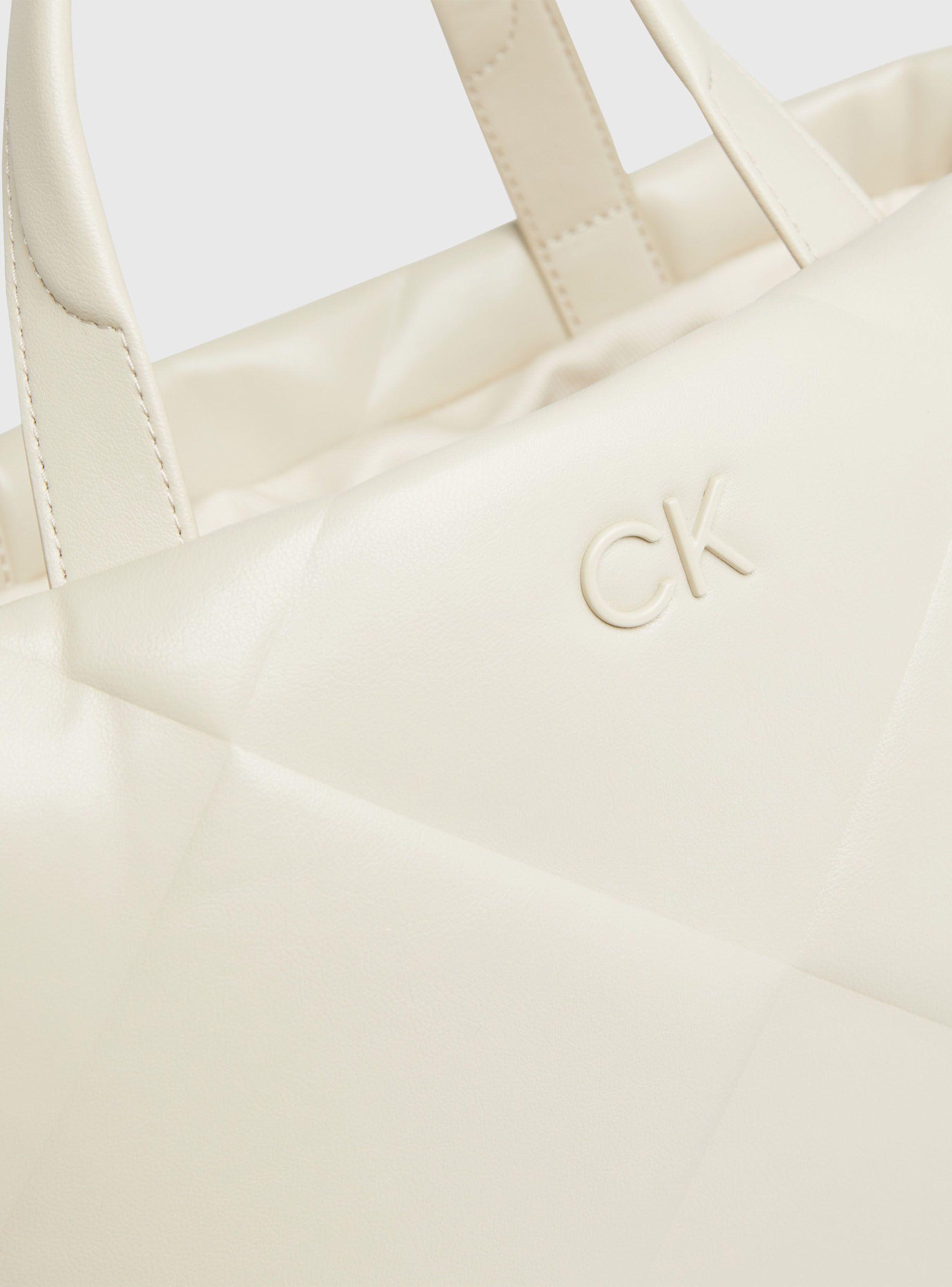 Cartera Calvin Klein Beige Poliéster-3