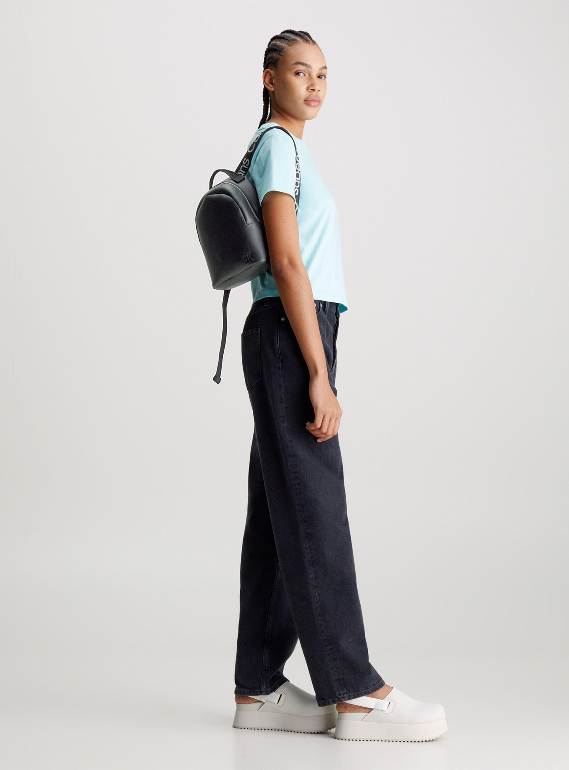 Mochila Poliéster Calvin Klein Negro-4