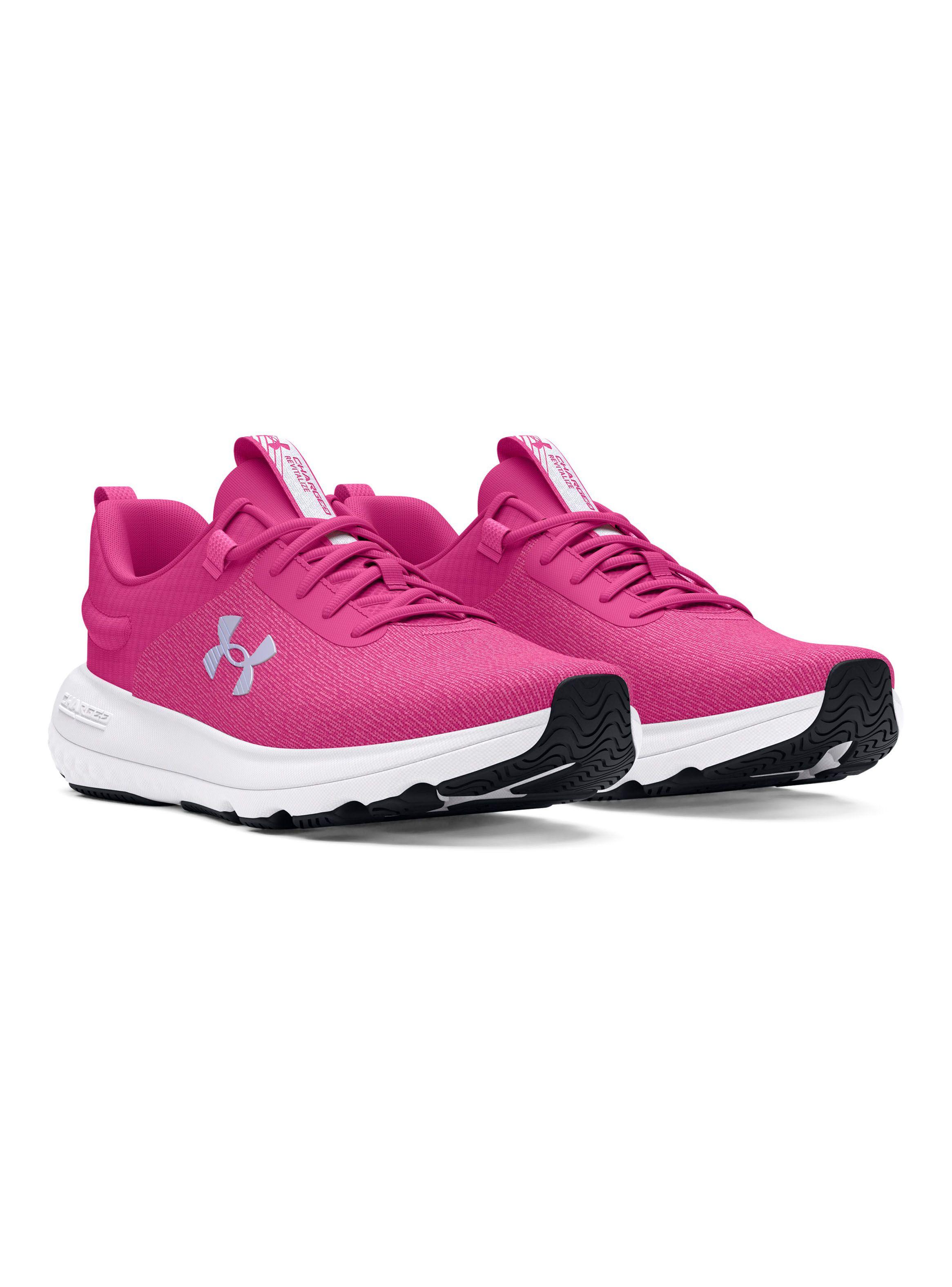 Zapatilla Running UA W Pink Charged Revitalized Mujer-1
