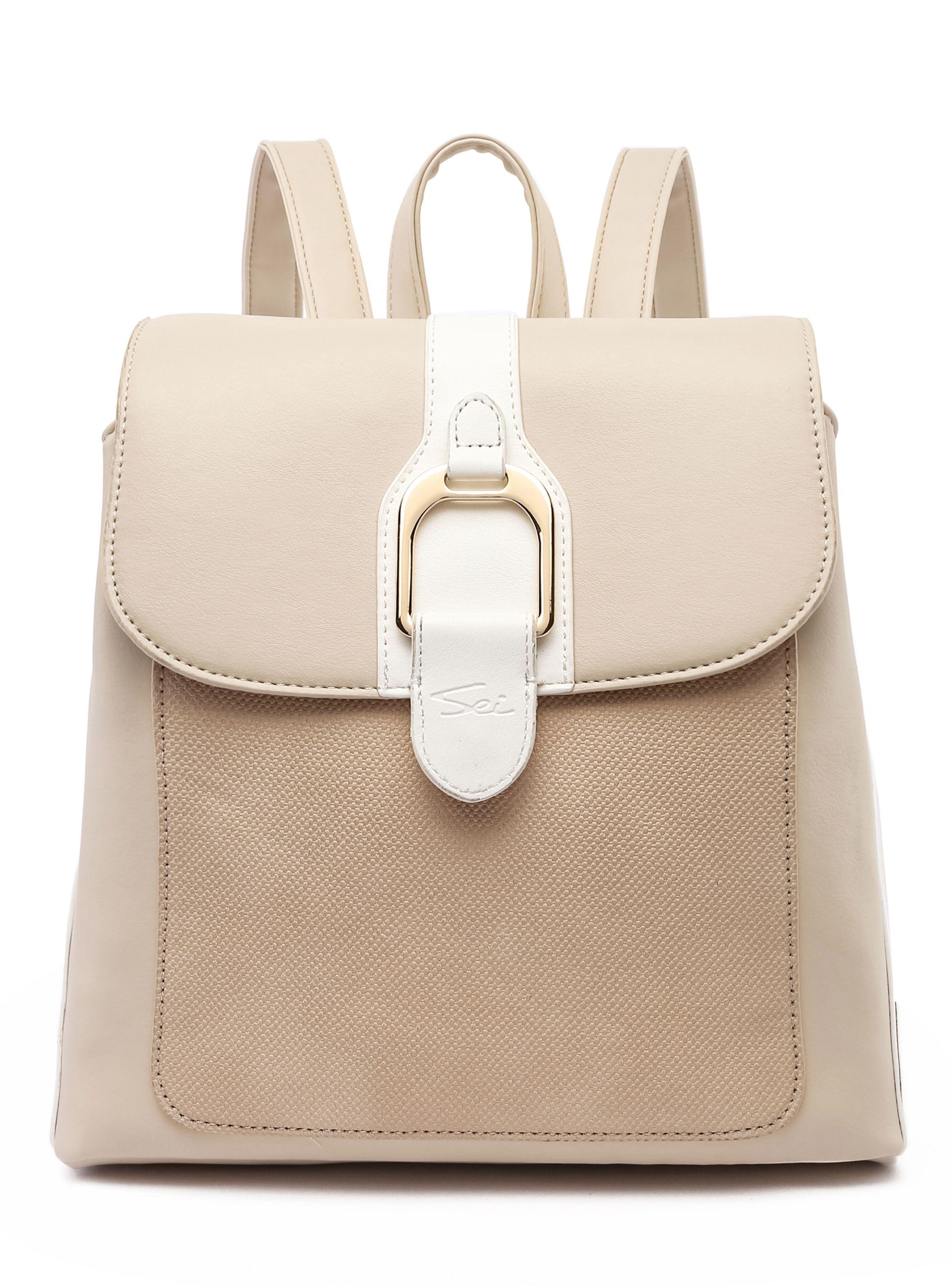 Mochila Pamela Beige-0