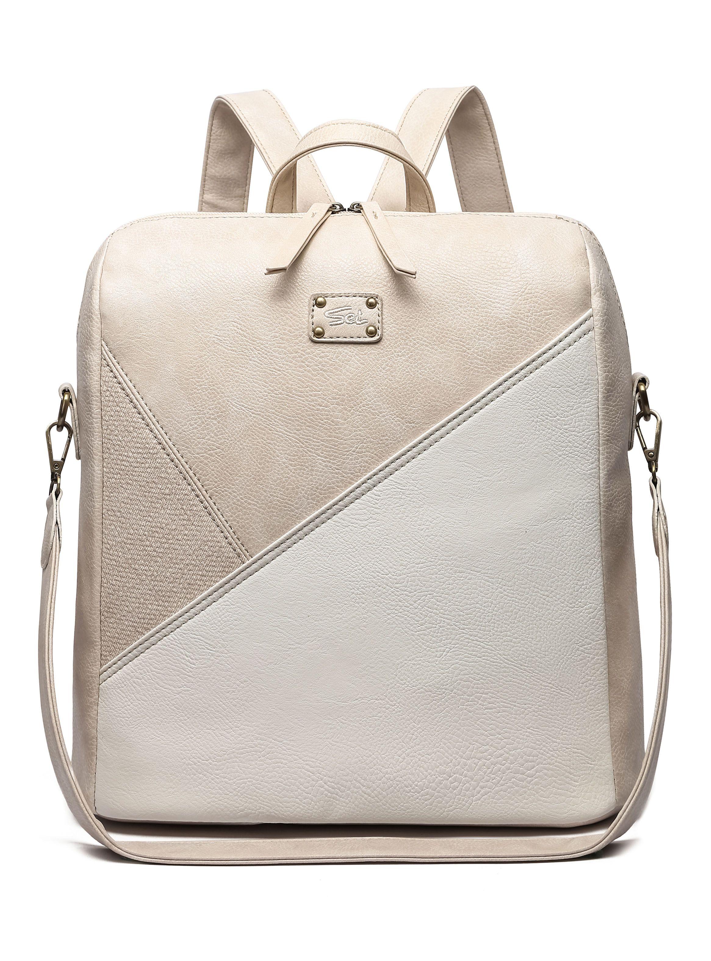 Mochila Priscila Beige-0