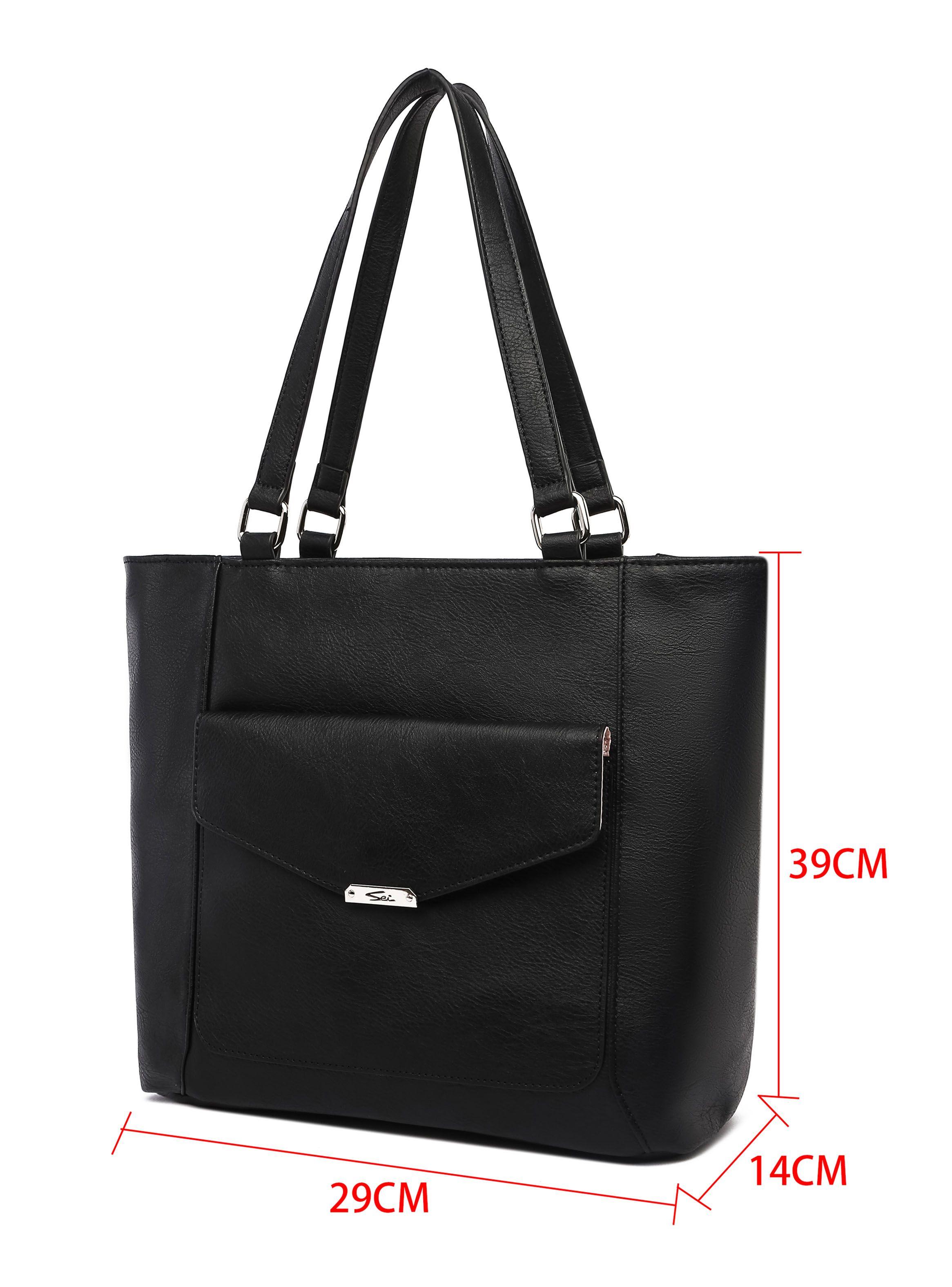 Cartera Sei Estela Negro-1