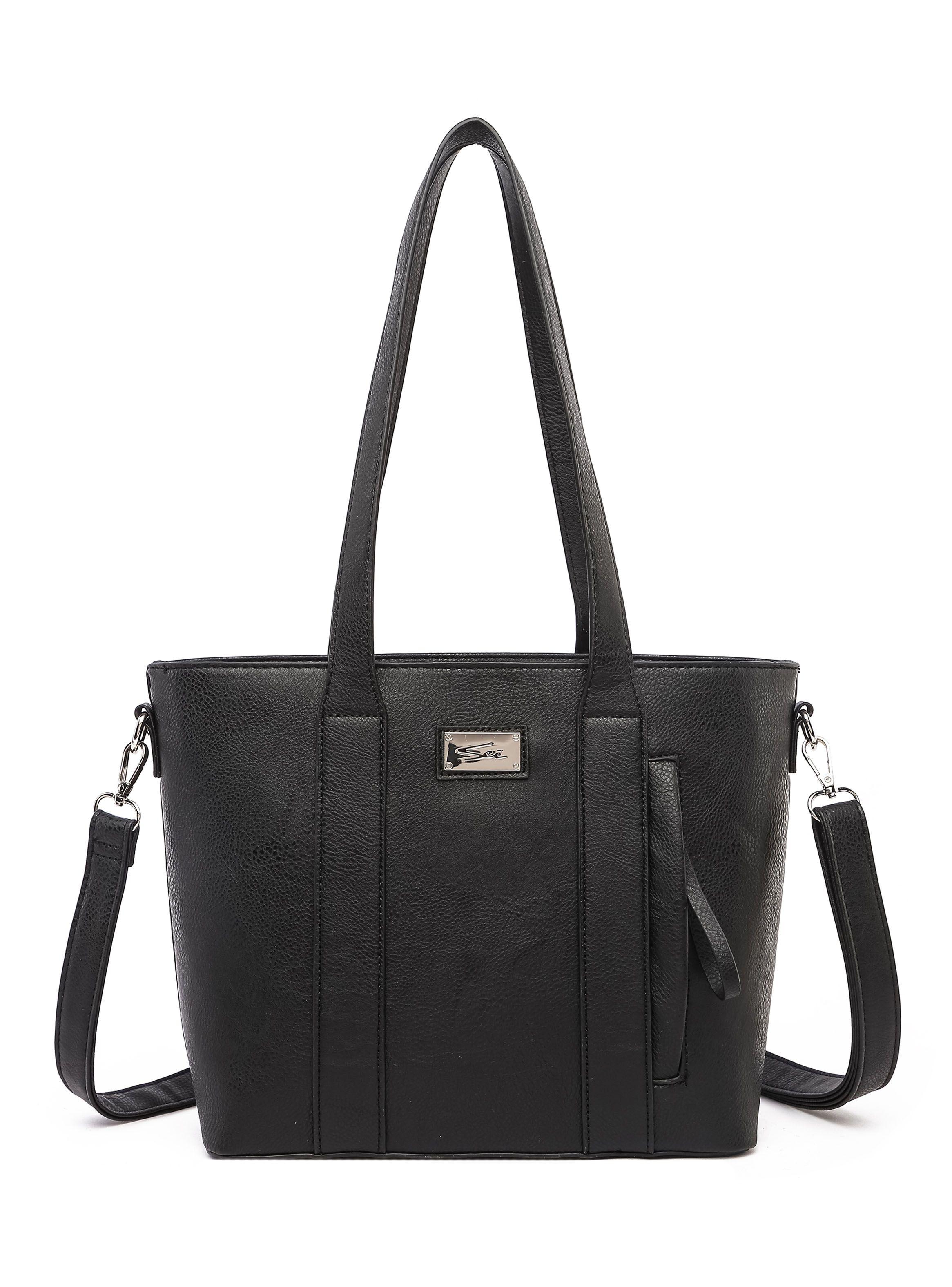 Cartera Sei Margarita Negro-0