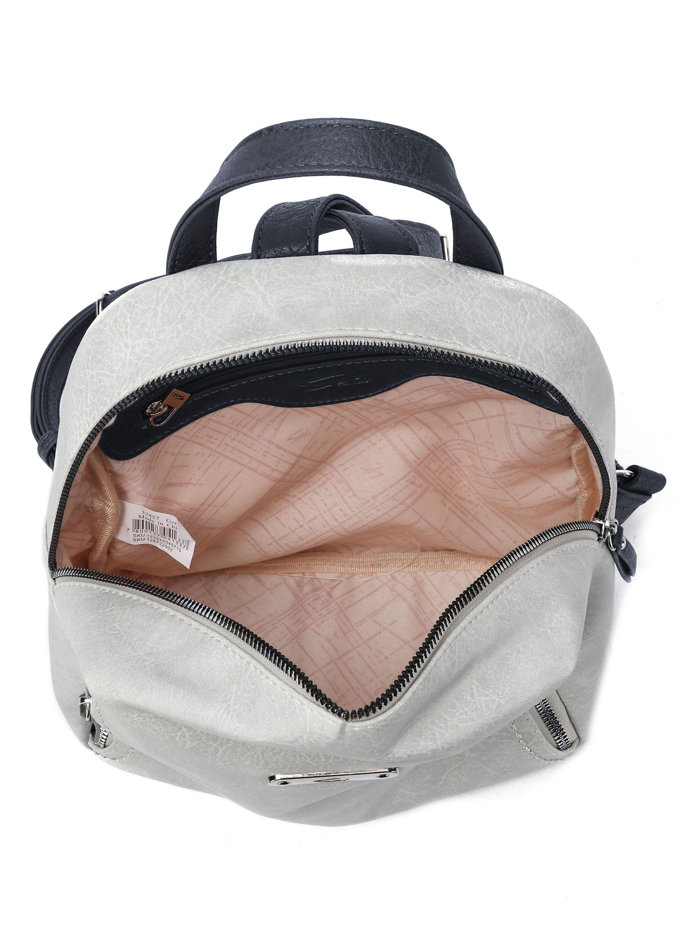 Mochila Sei Savka Gris-3