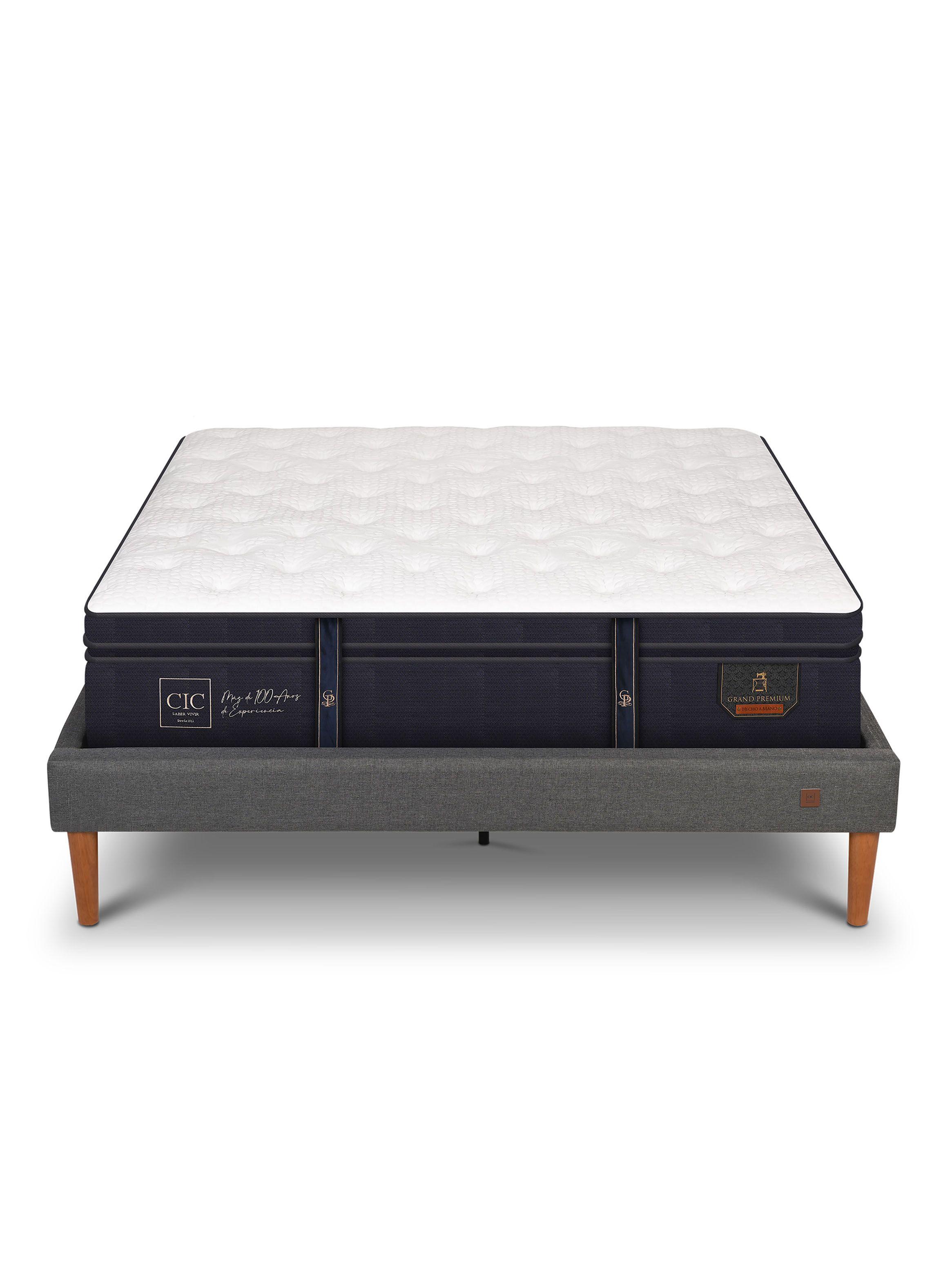 Cama Europea Curve Grand Premium 2 Plazas-2