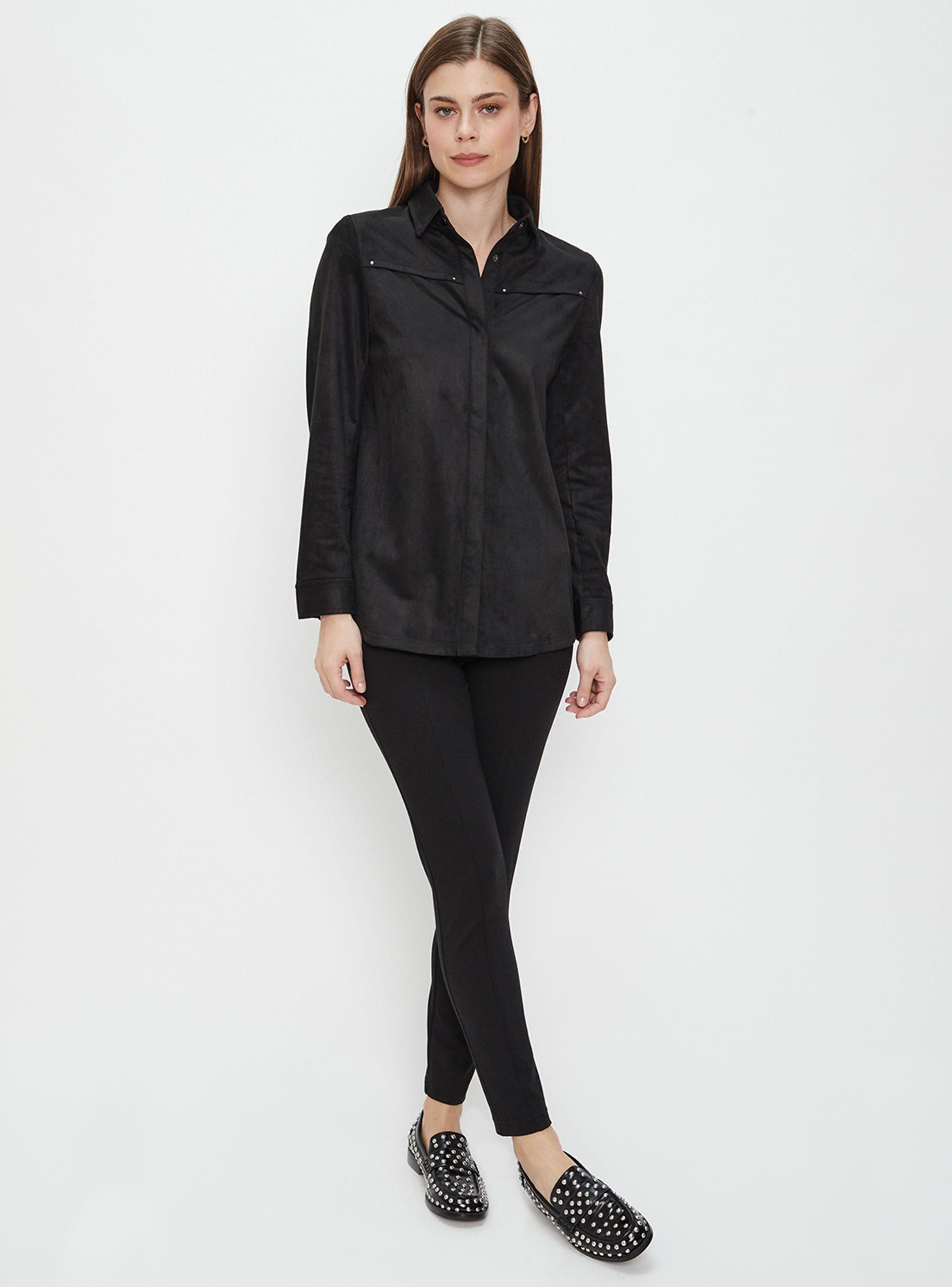 Chaqueta Camisera Lisa-3