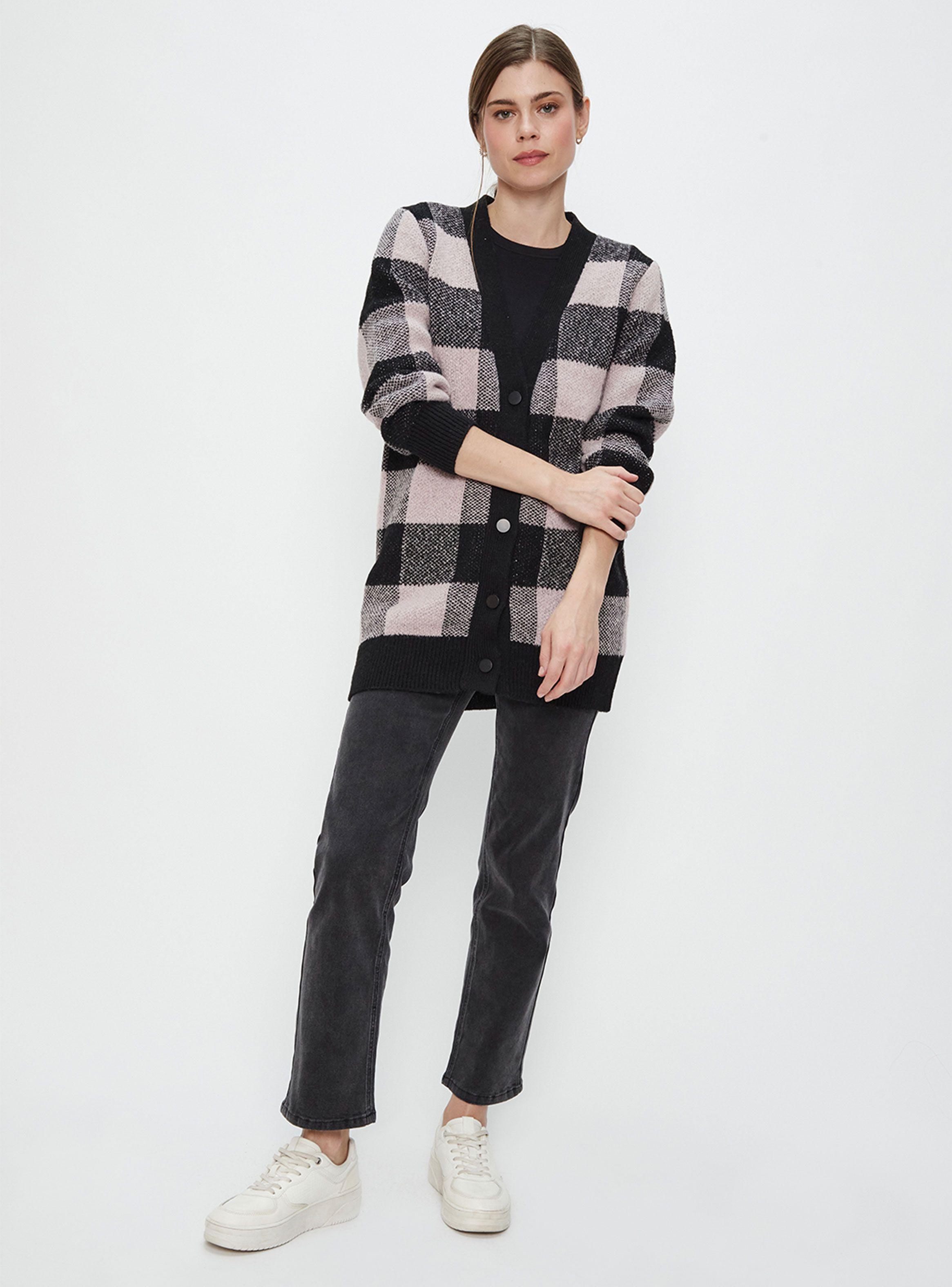 Cárdigan Jacquard Cuadros-3