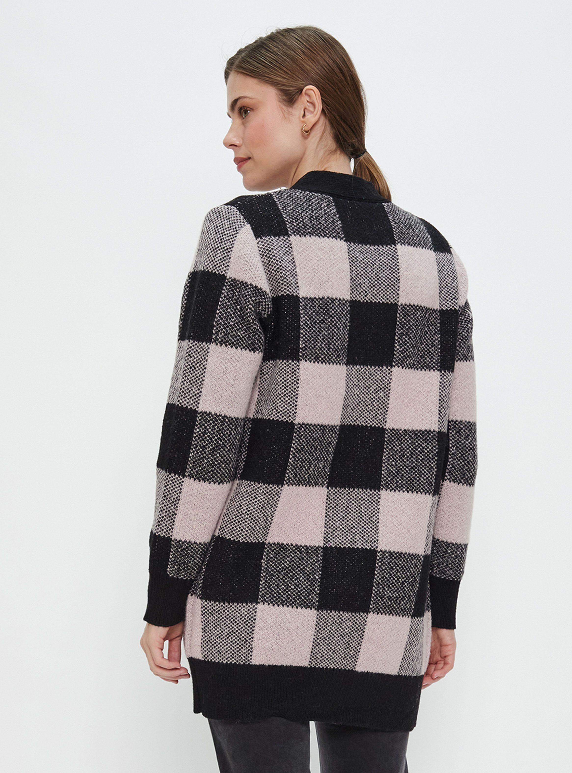 Cárdigan Jacquard Cuadros-1