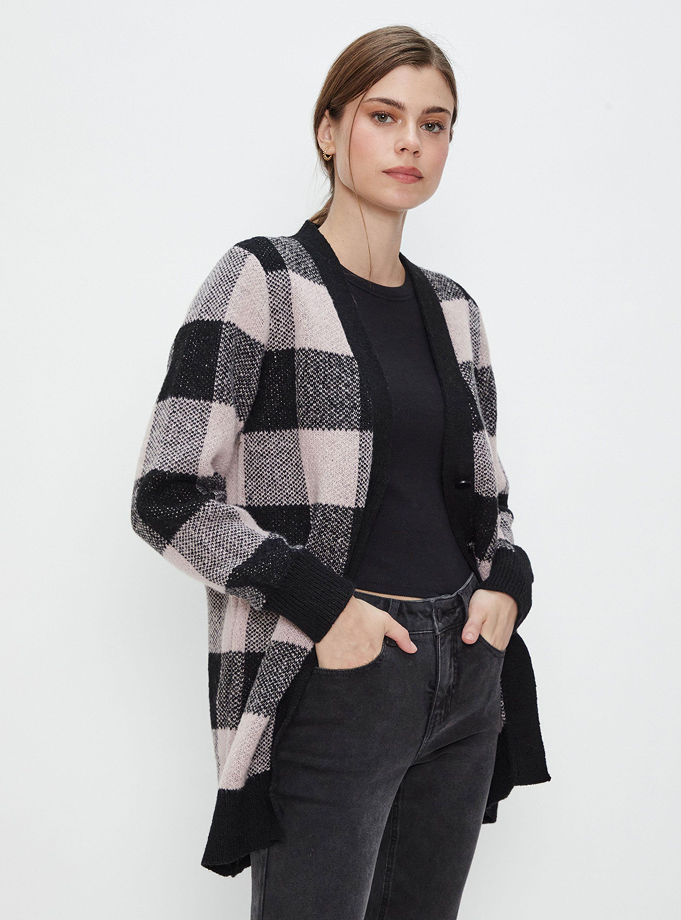 Cárdigan Jacquard Cuadros-0