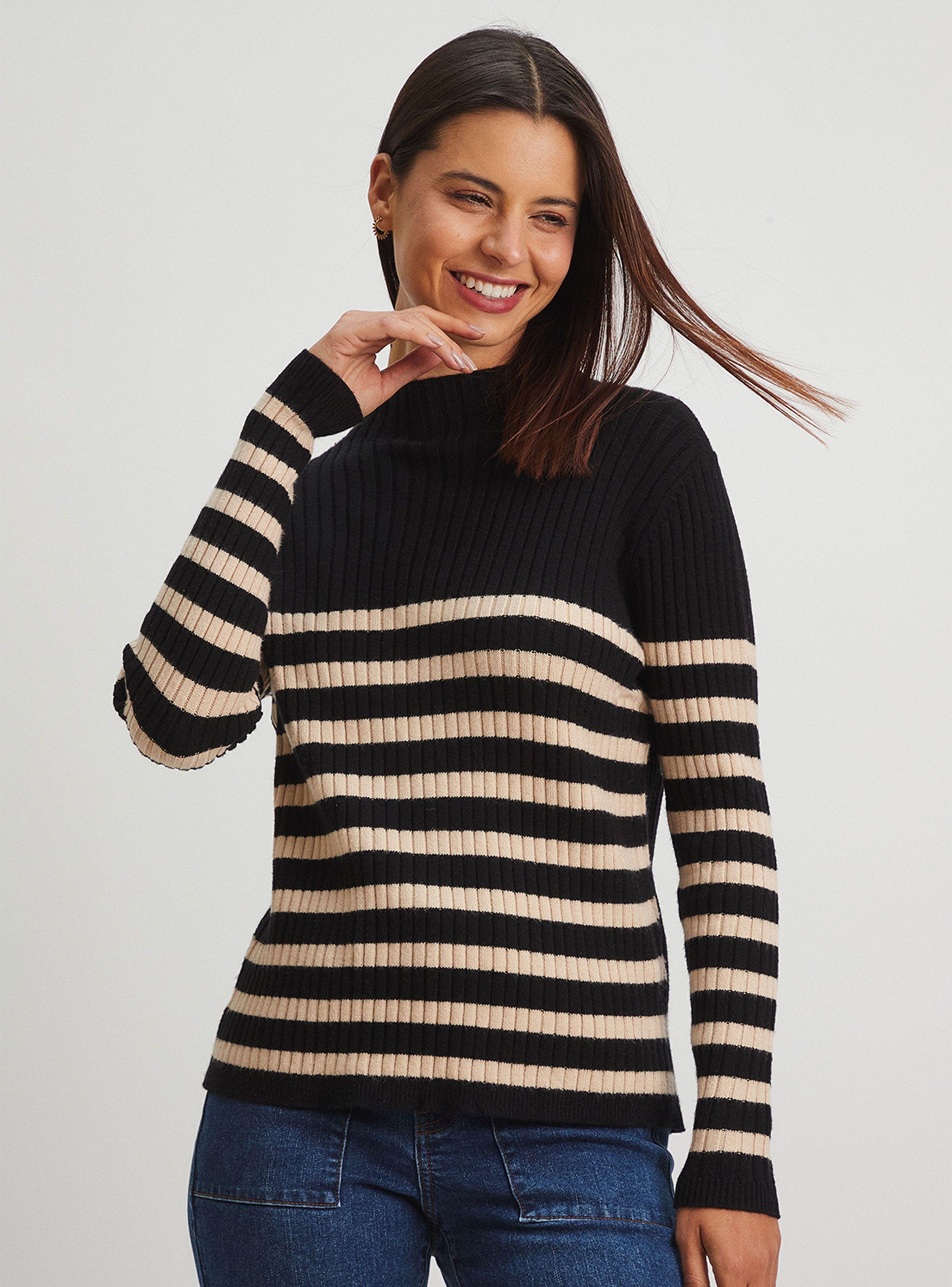 Sweater Tejido Print Rayas-0