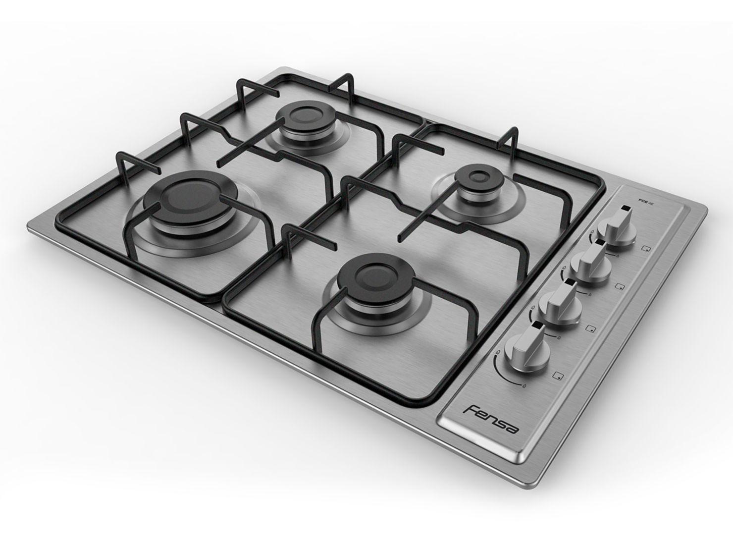Encimera Gas GL Fensa FCE4E 4 Platos-1