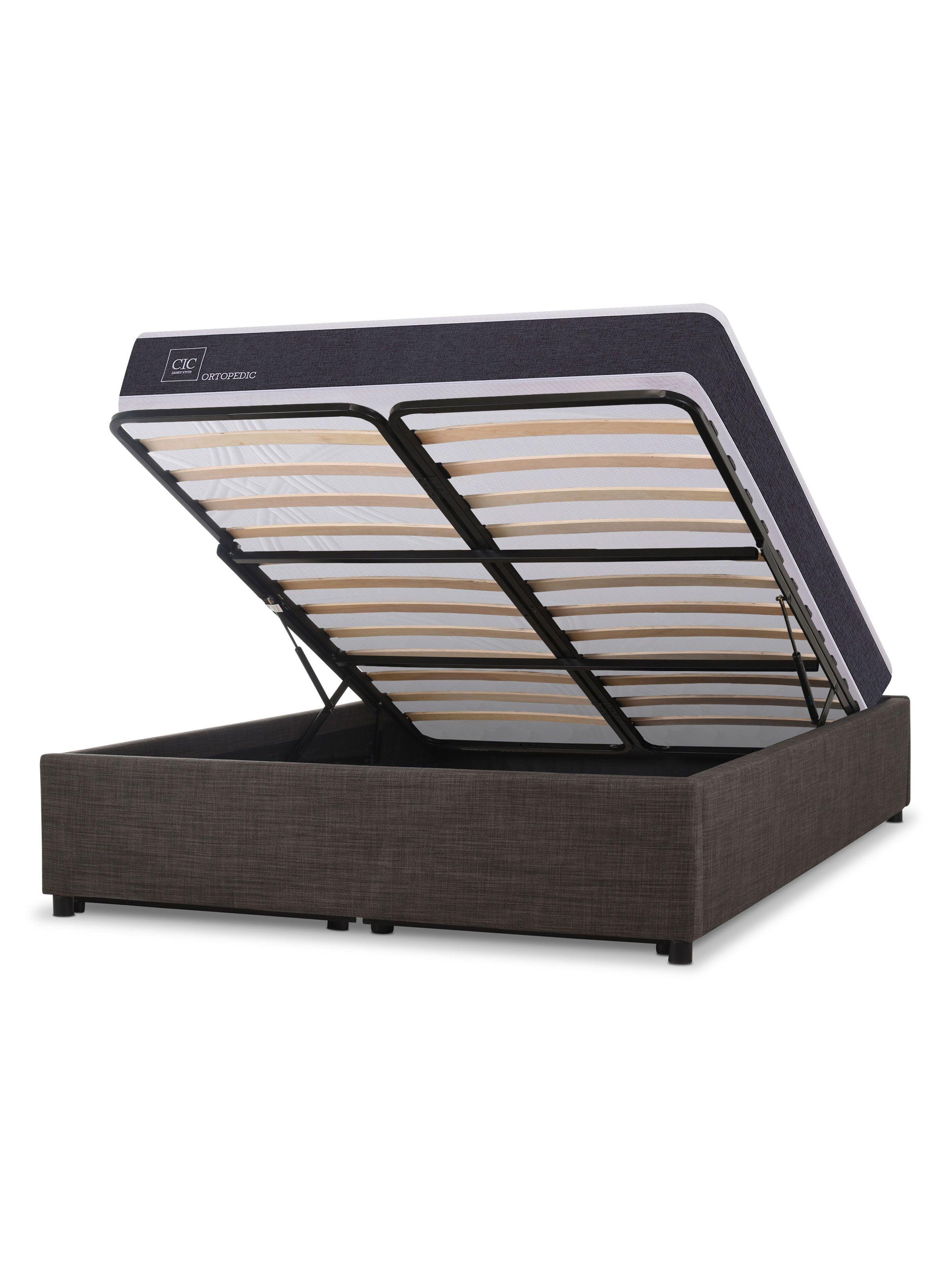 Cama Space Box Ortopedic 2 Plazas Long Base Normal-3