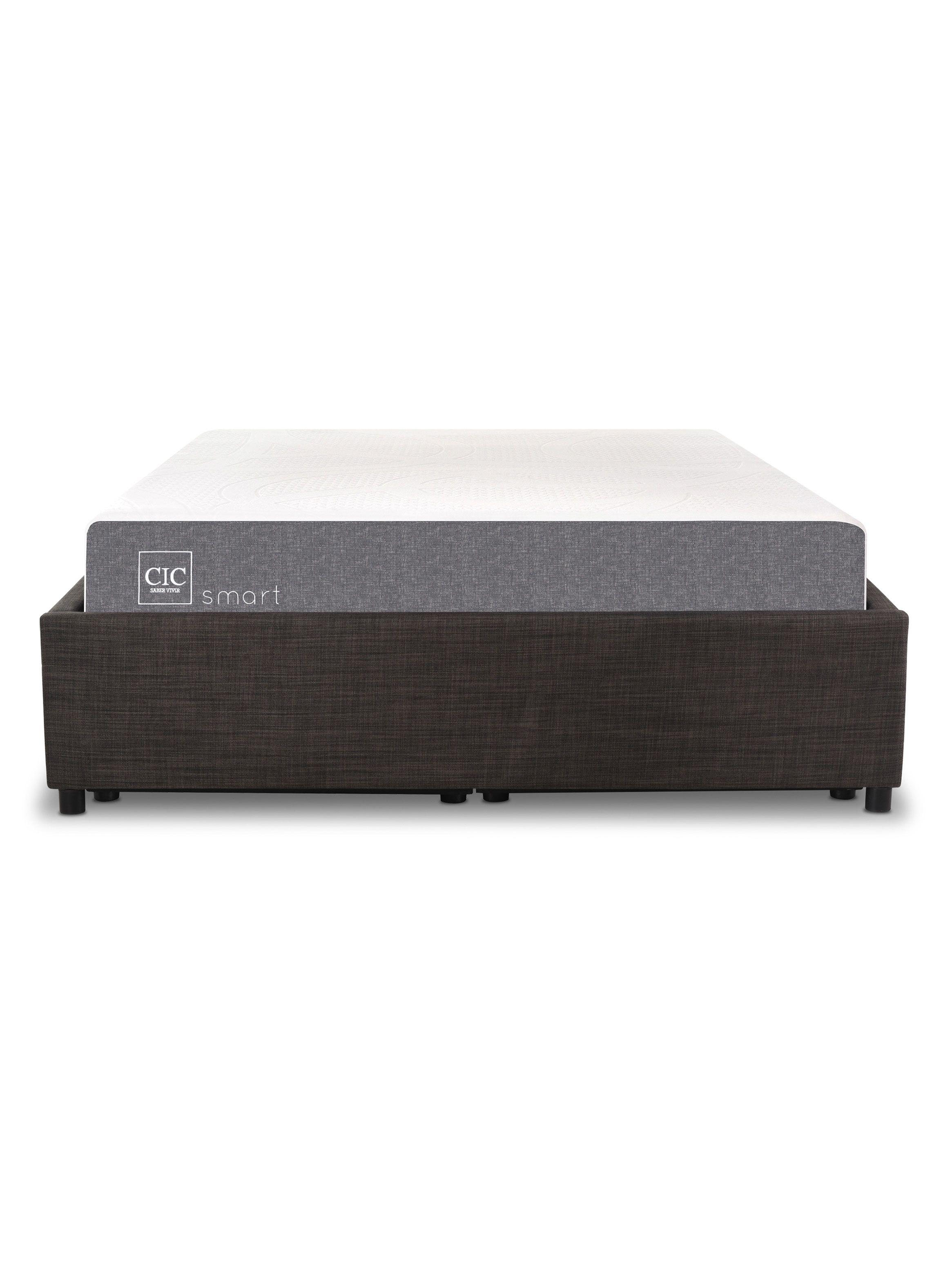 Cama Space Box Smart 2 Plazas Long Base Normal-2