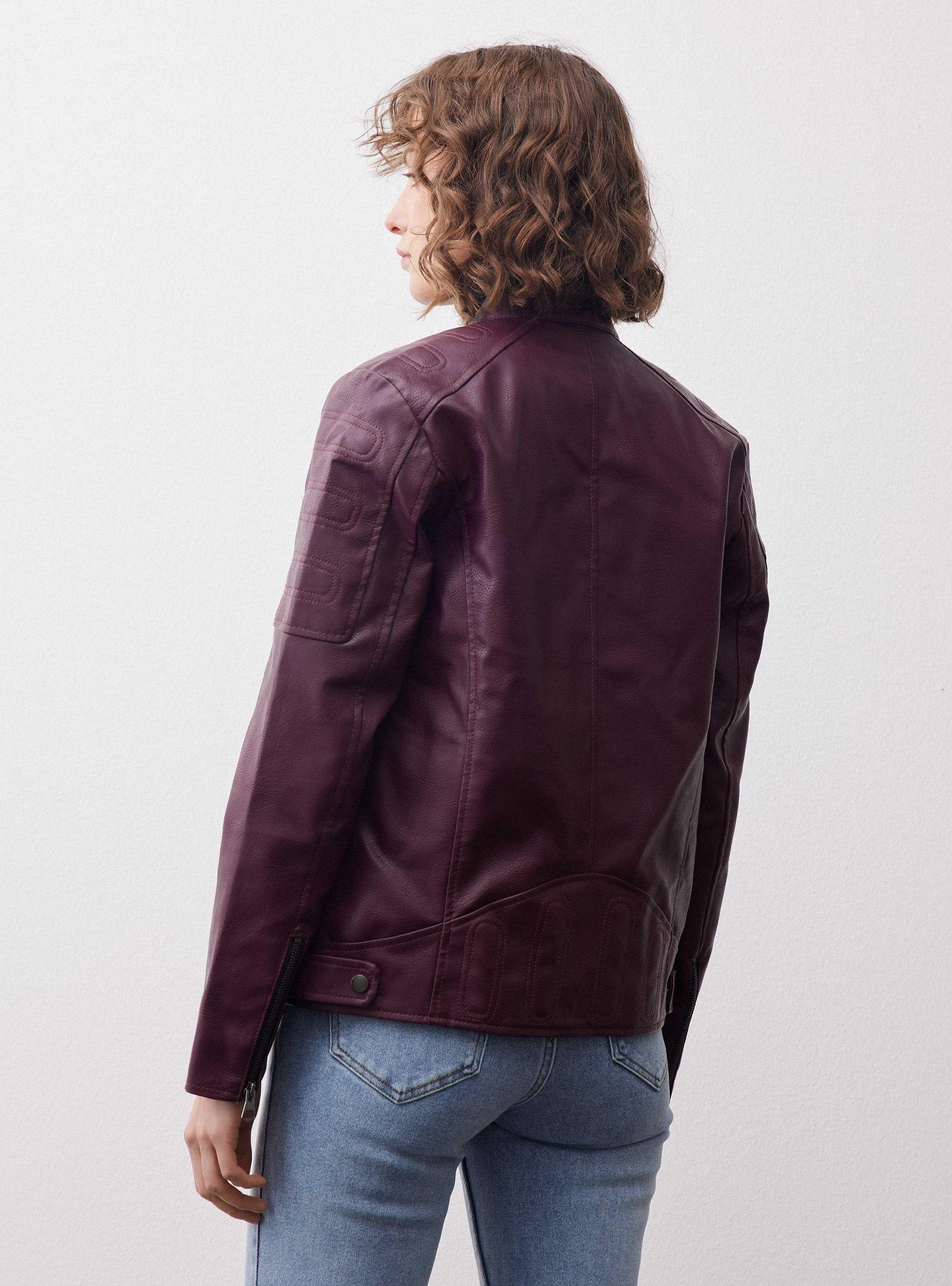 Chaqueta Cuello Redondo-1