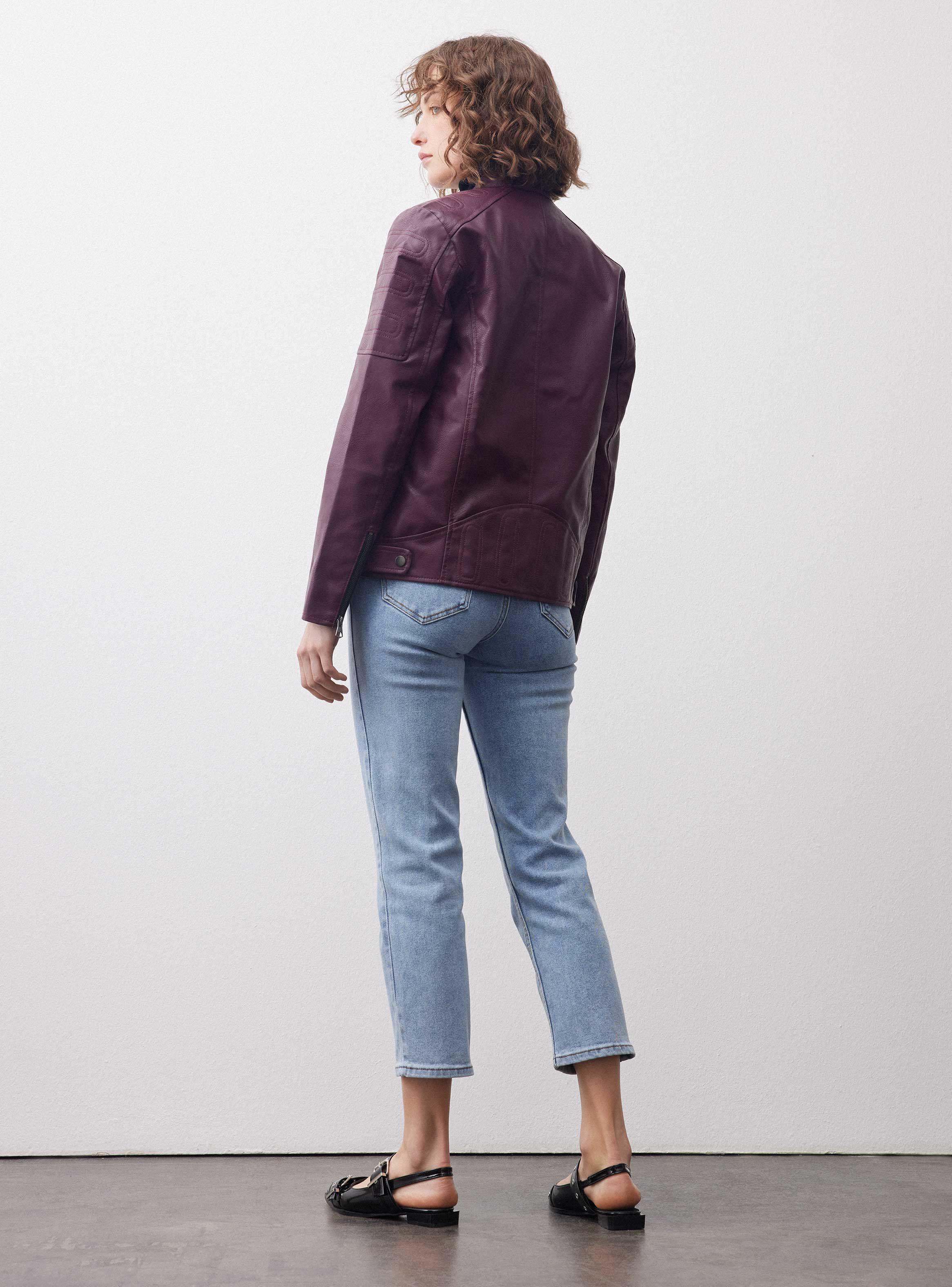 Chaqueta Cuello Redondo-5