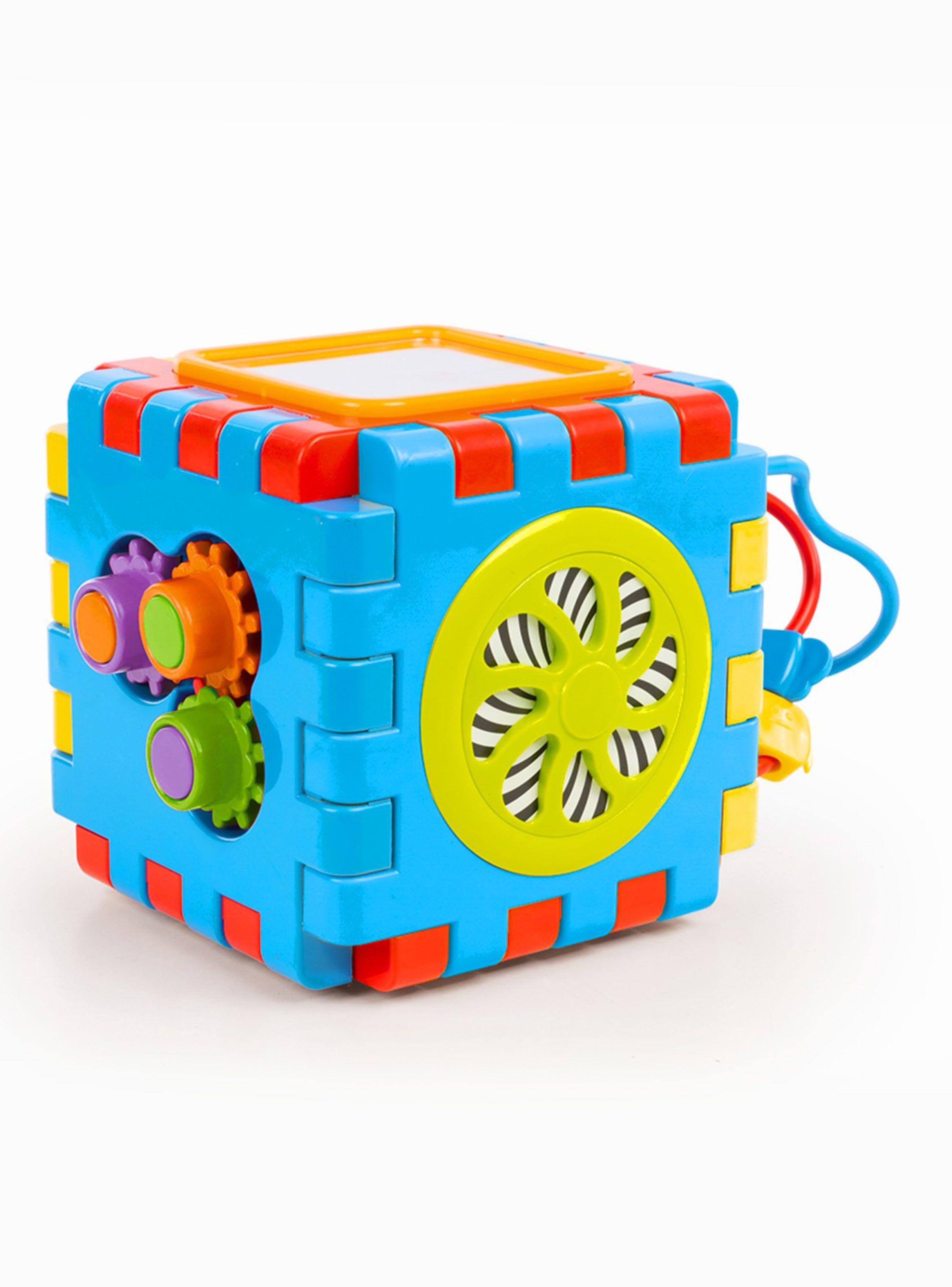 Juguete de Aprendizaje Cubo Didáctico Multicolor-3