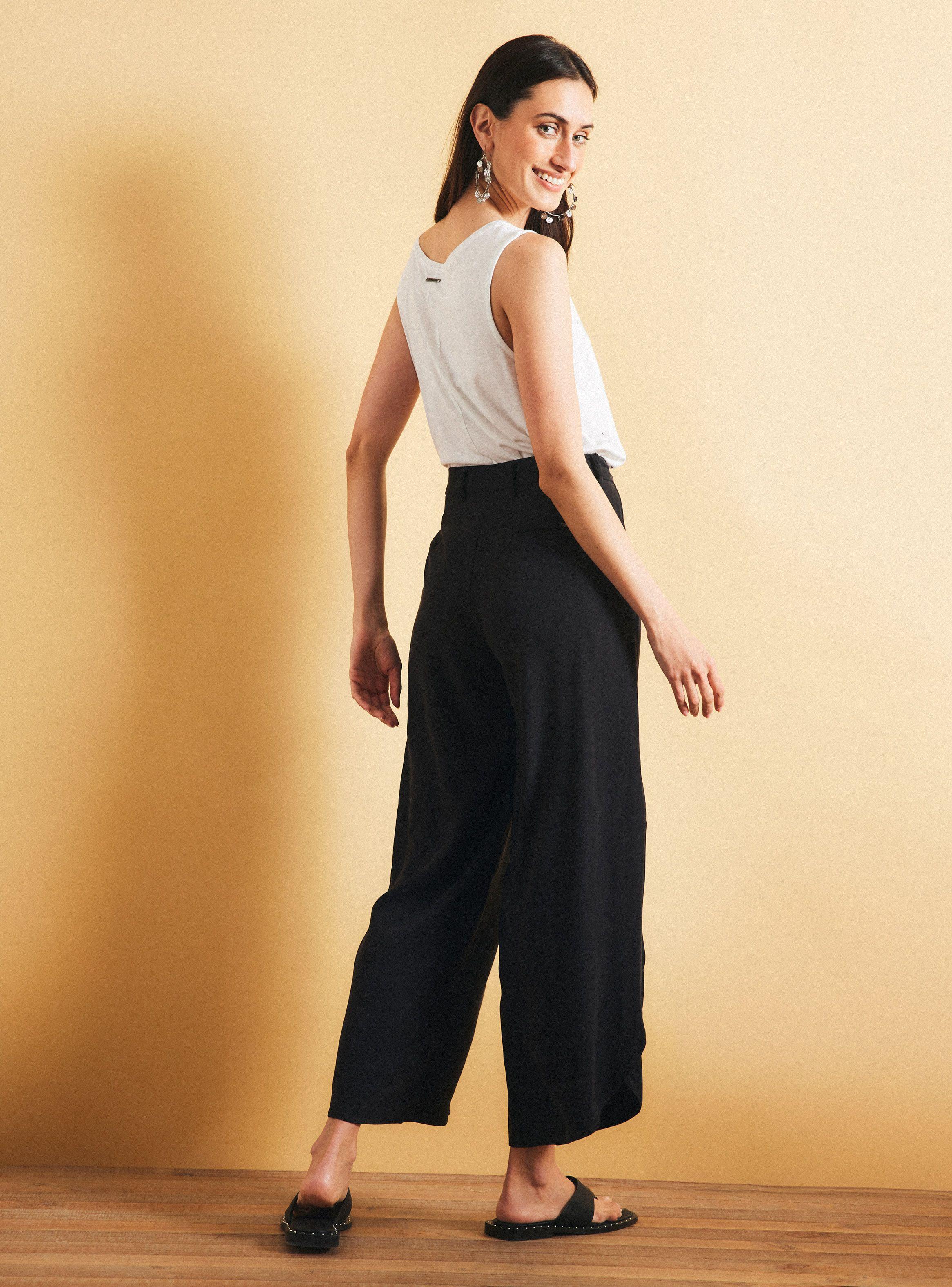 Pantalón Tencel Abertura Costados-5