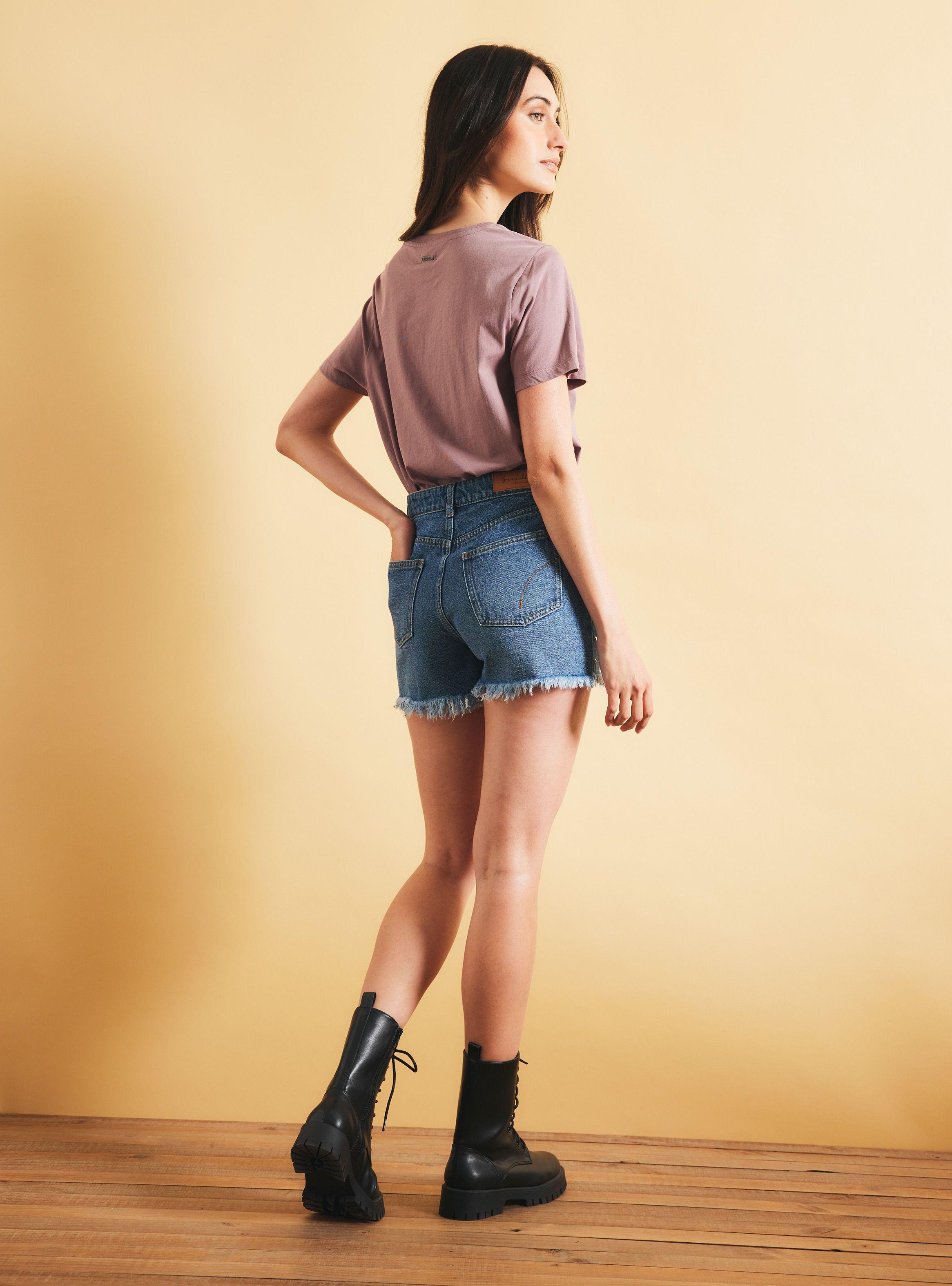Falda Denim con Bolsillos-5