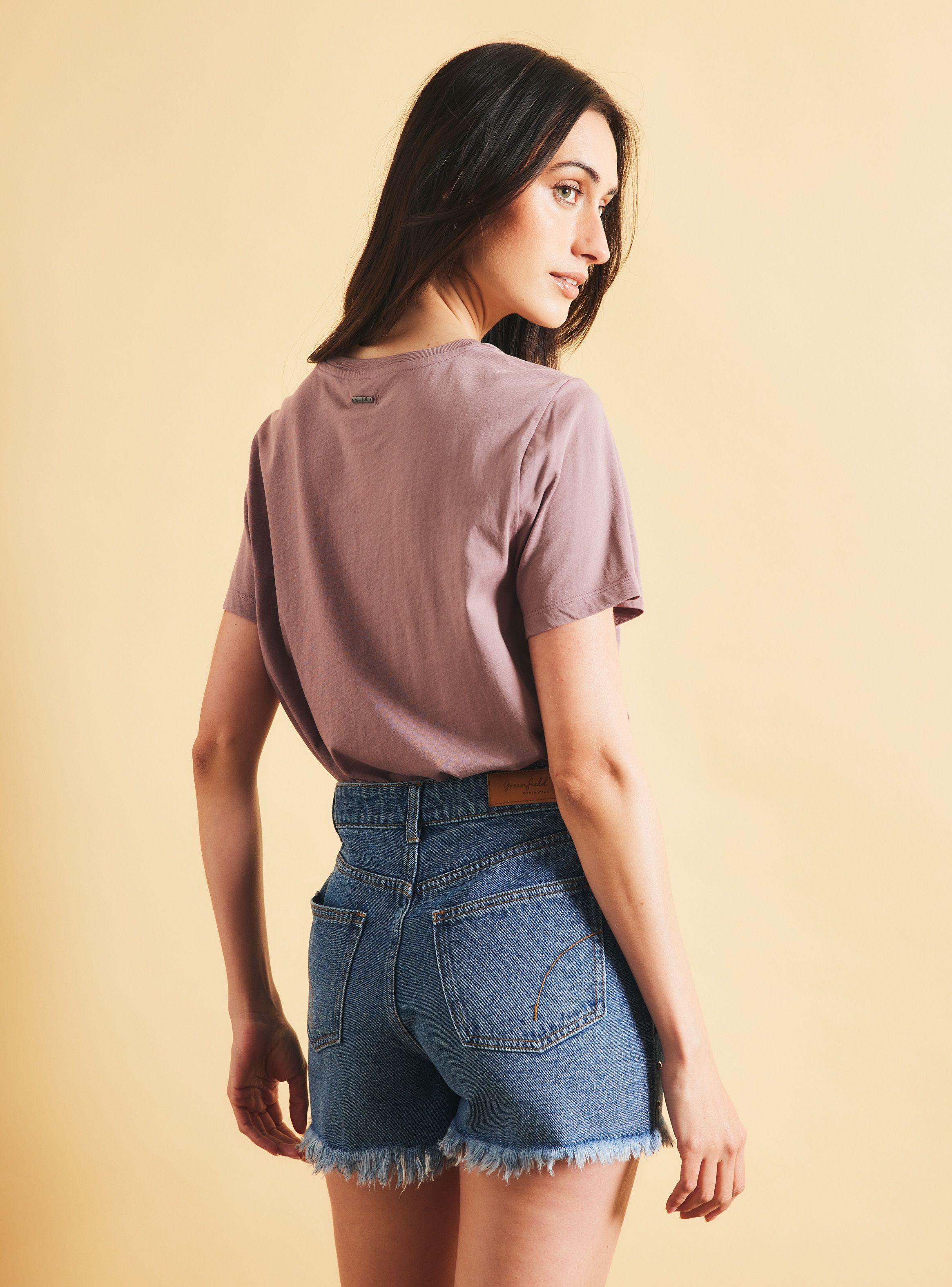 Falda Denim con Bolsillos-1