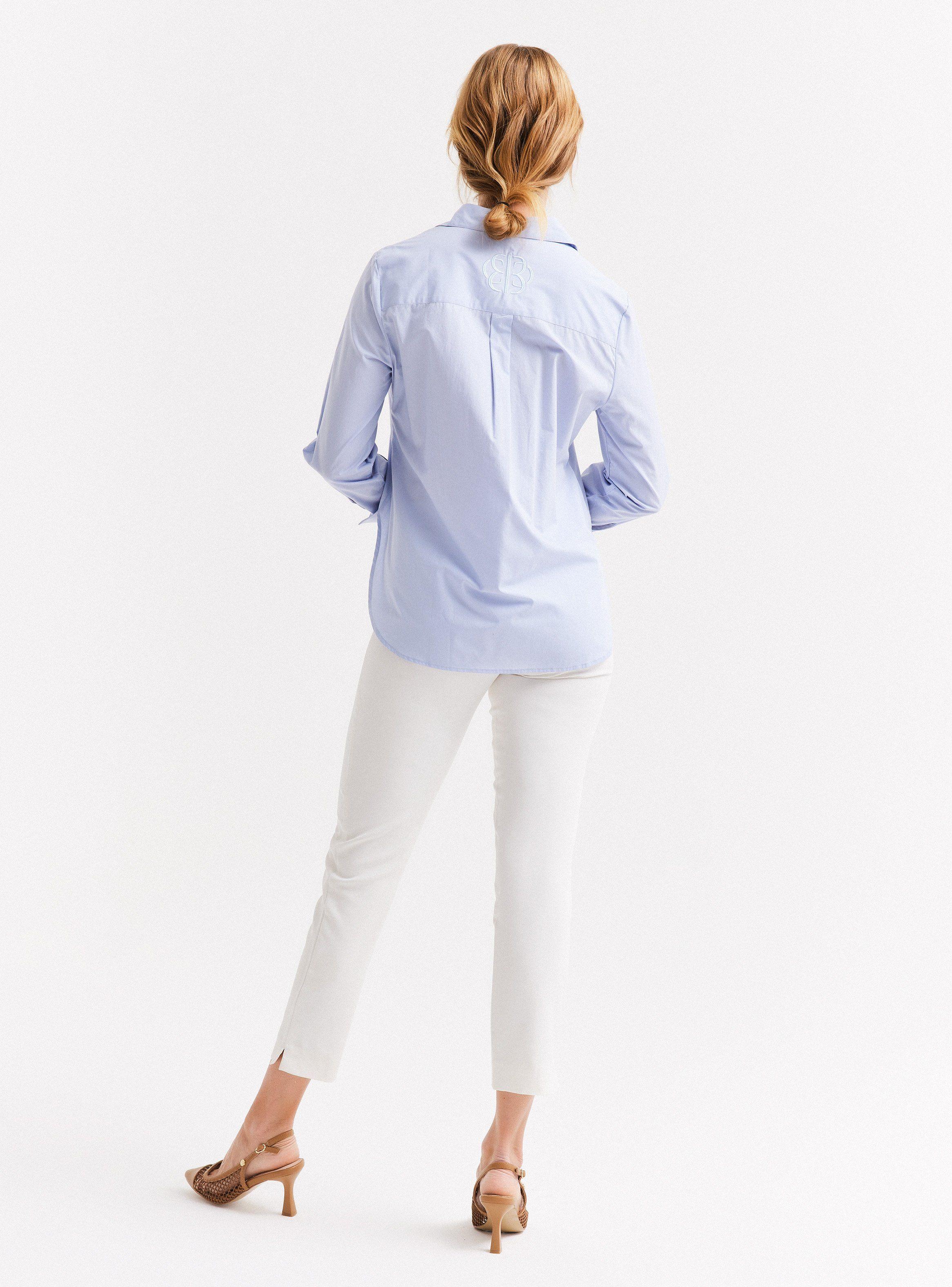 Blusa Camisa Popelina Detalle Nudo-5