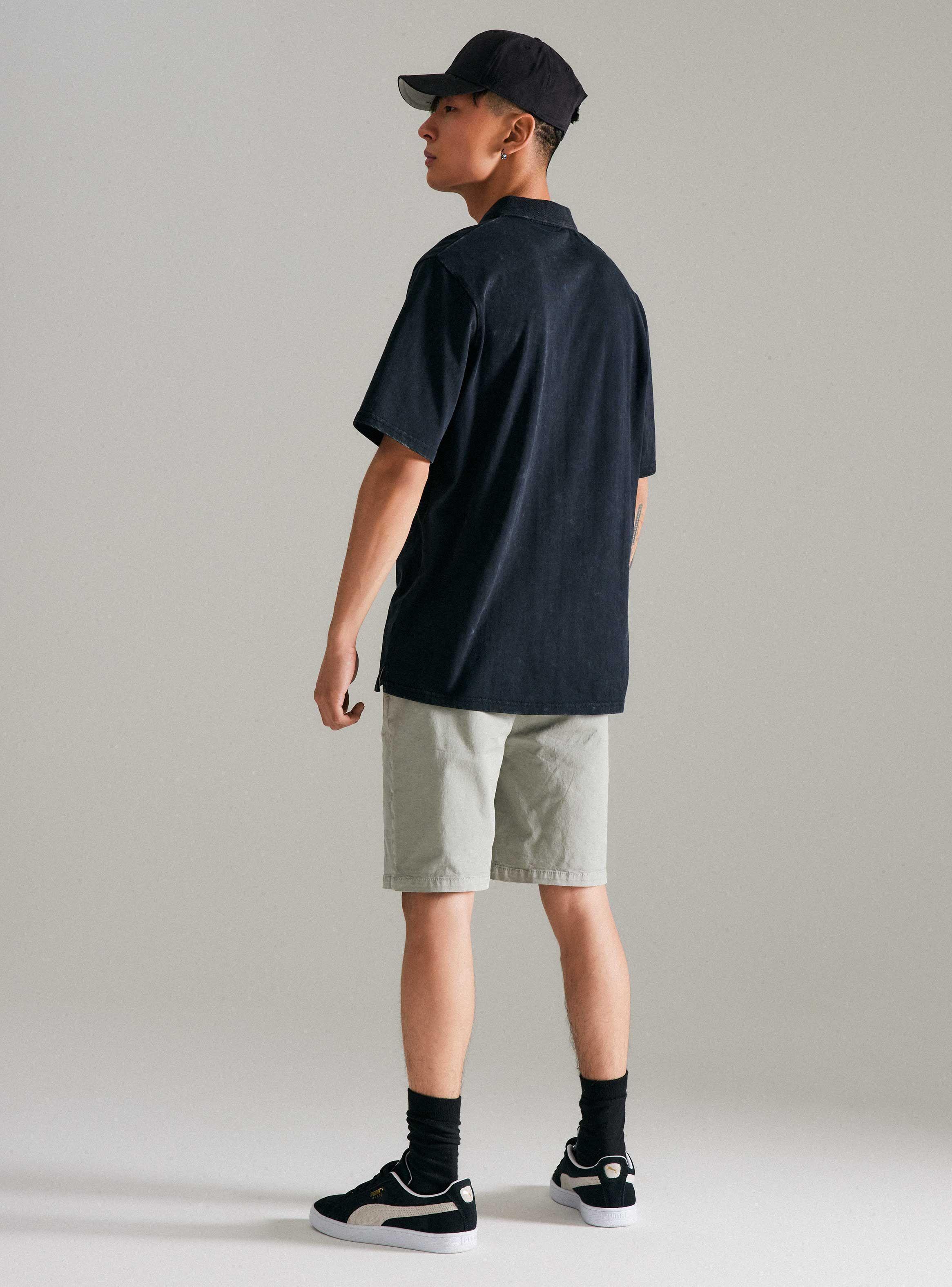 Polera Cuello Tejido-1