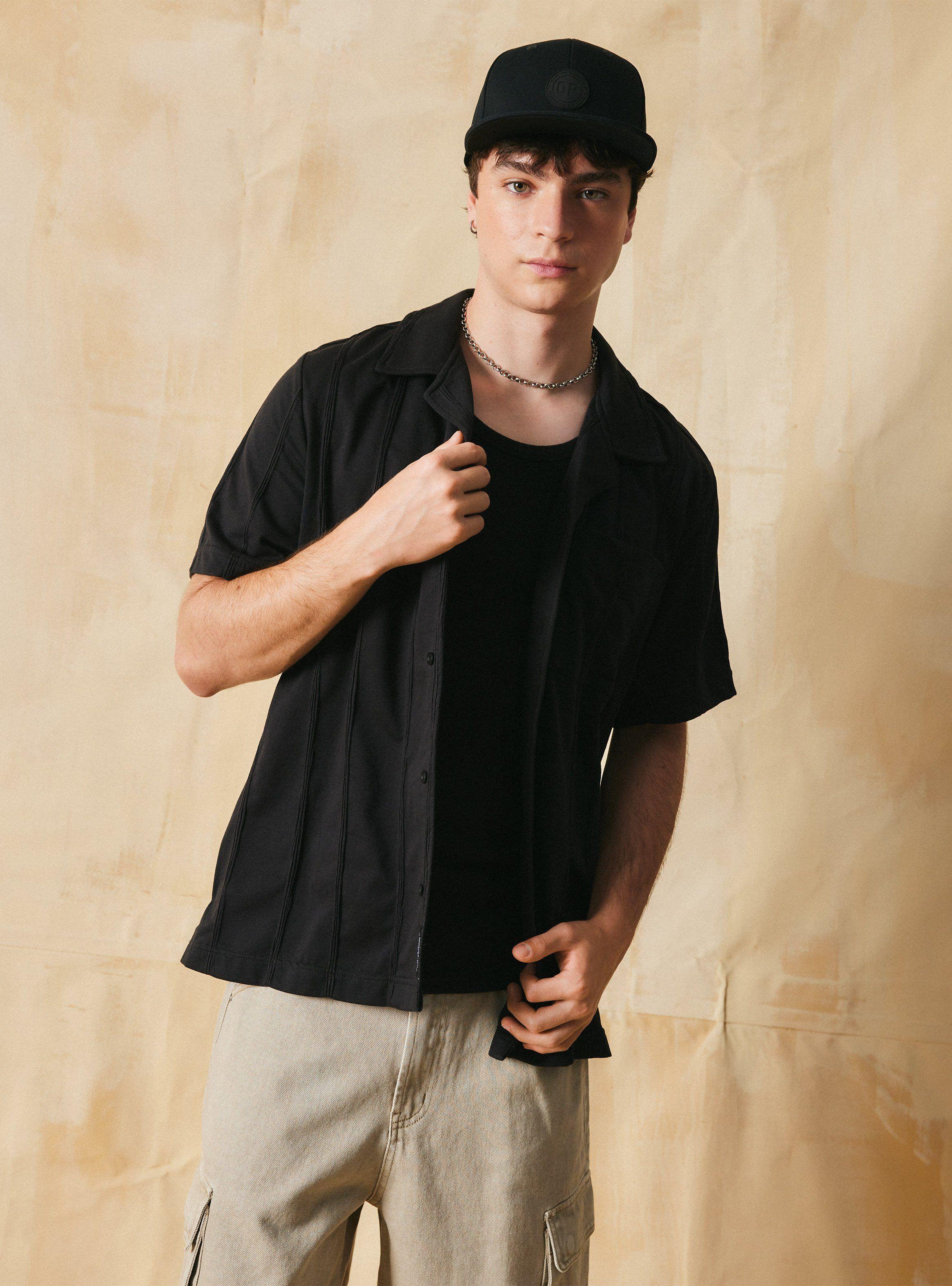 Camisa Tejida Resort-0