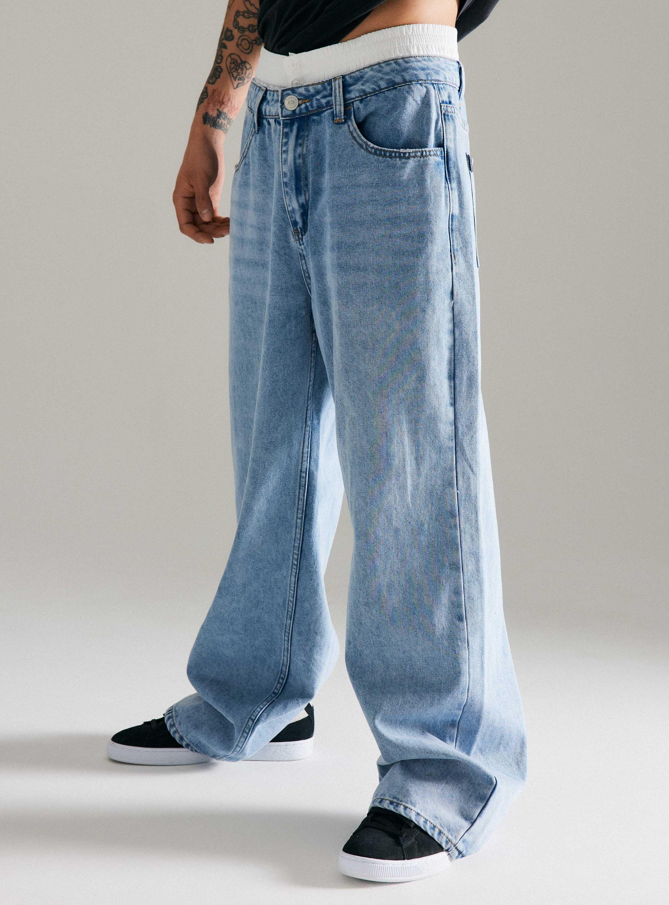 Jeans Extreme con Fake Boxer-0